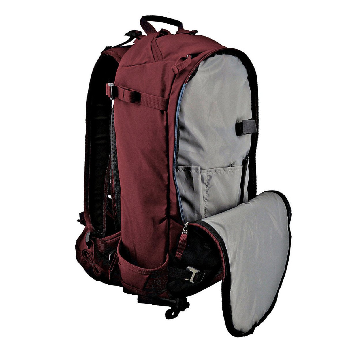 30 Liter Ride Ski Pack Hydration-Ready Ski Backpack Couloir