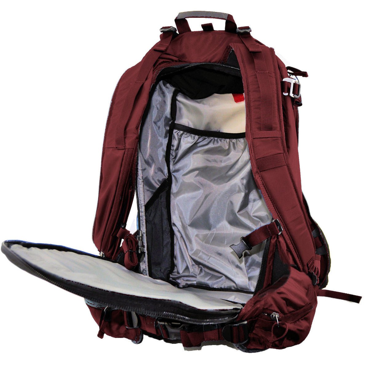 30 Liter Ride Ski Pack Hydration-Ready Ski Backpack Couloir