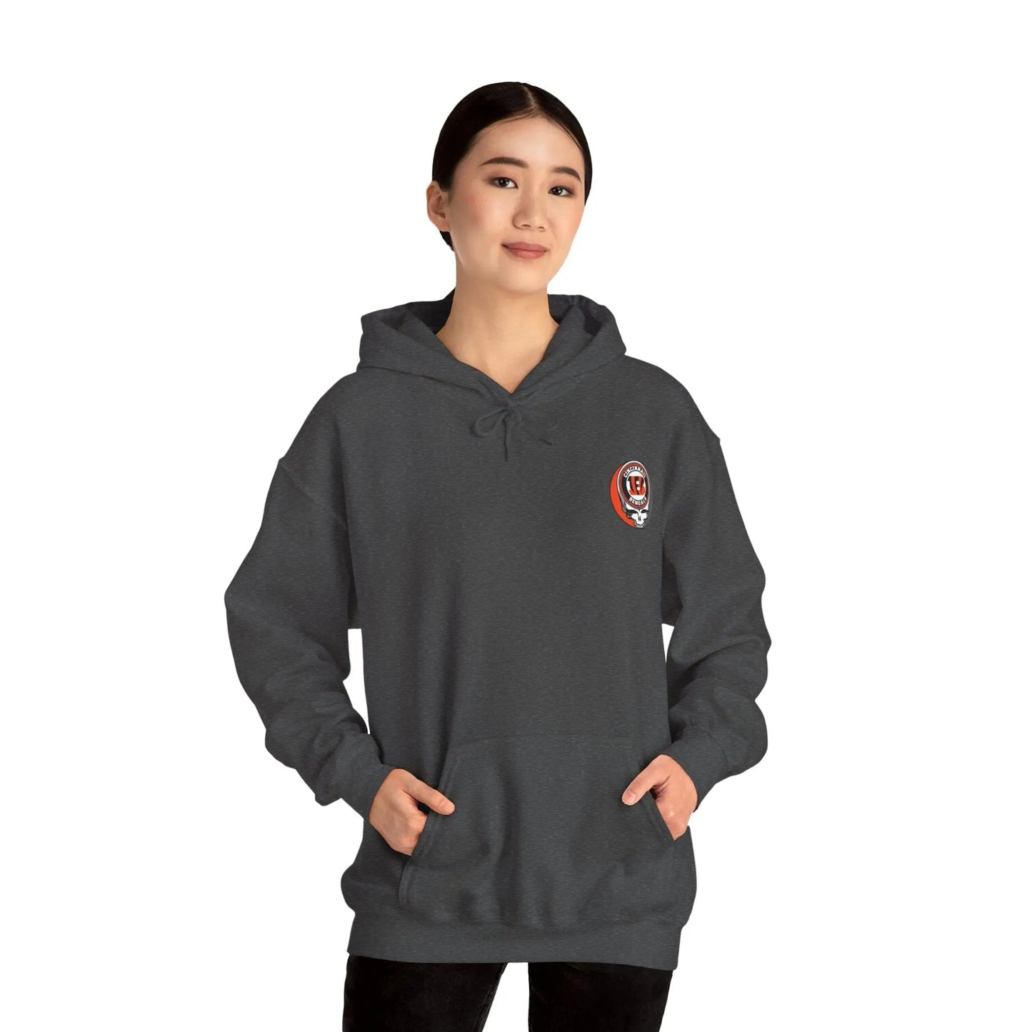 Cincinnati Bengals Dancing Bear Unisex Hoodie Two-Sided The Gridiron Collection