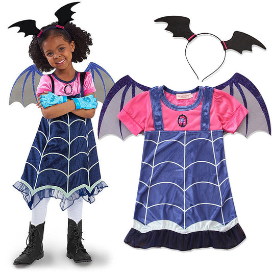 Halloween short sleeve princess dress for infants and young children