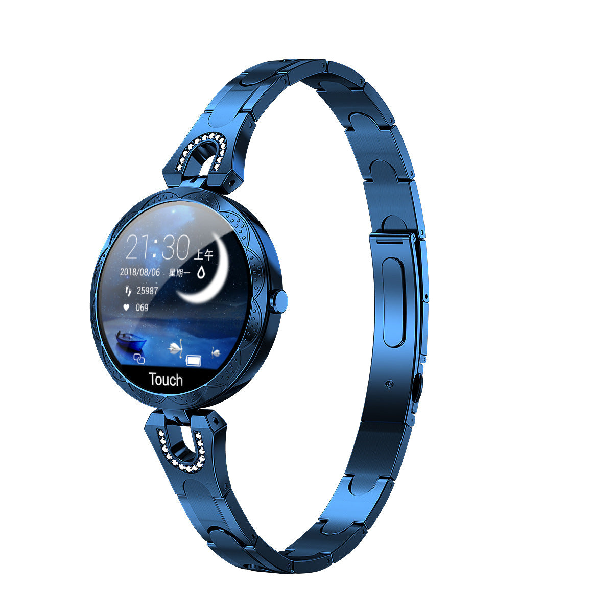 Fashion Women's Waterproof Smart Watch Heart Rate Monitor Sports Smartwatch