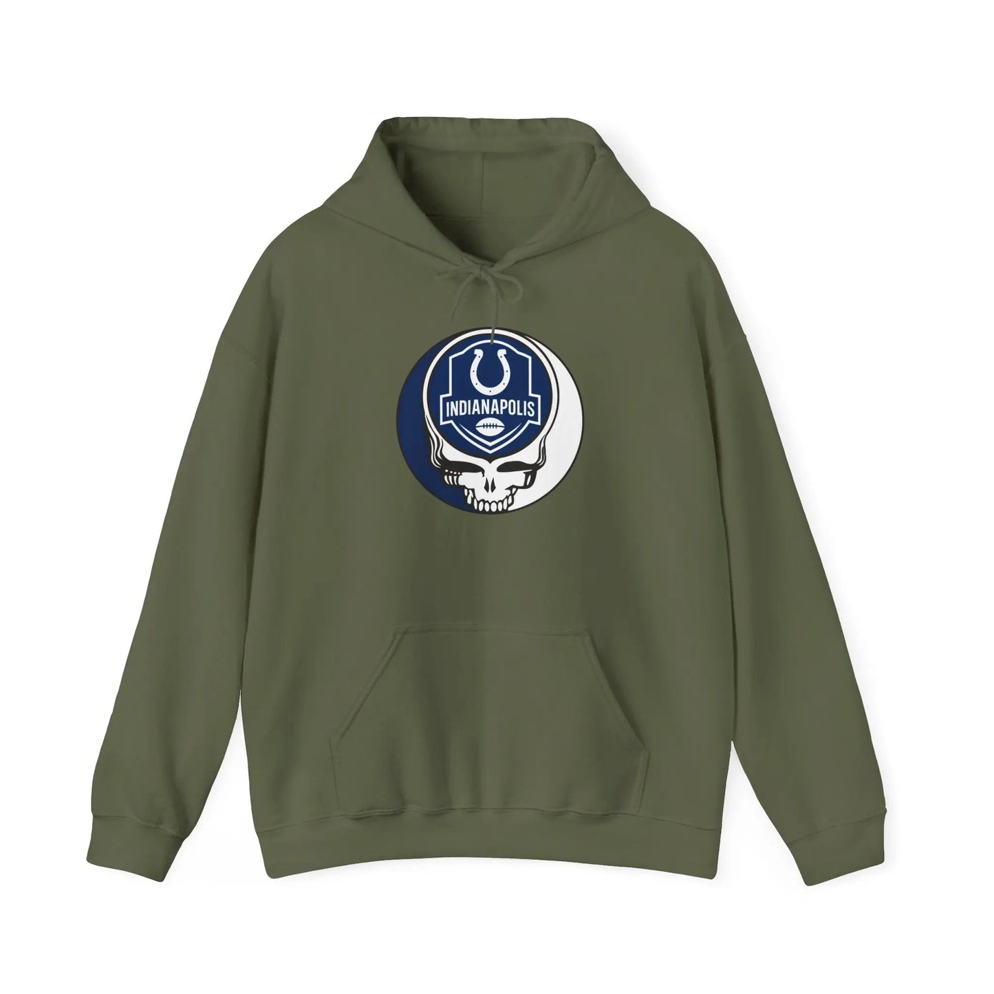 Indianapolis Colts Stealie Hooded Sweatshirt NFL Gridiron Collection