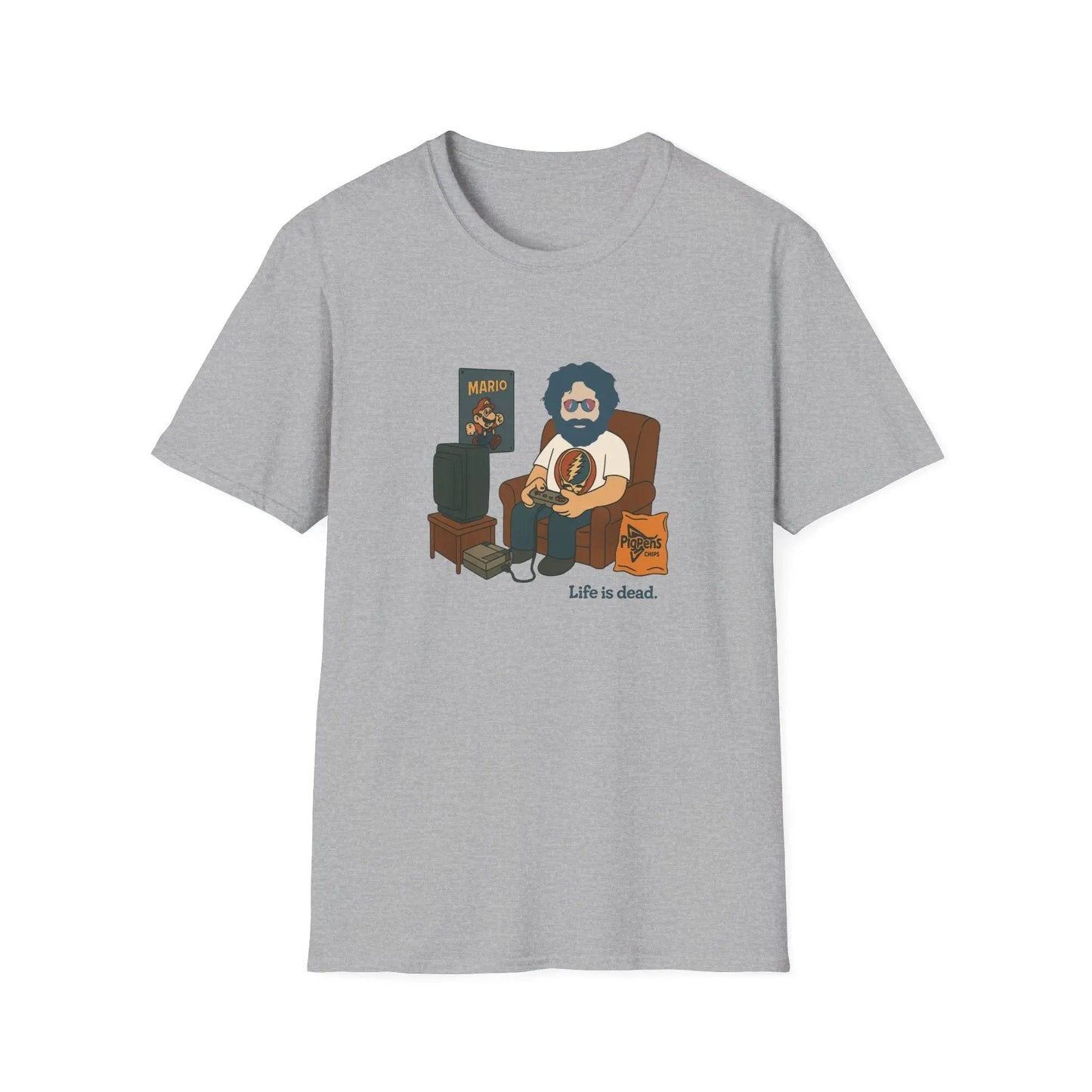 Life is Dead Grateful Dead T-Shirt Jerry's Gaming