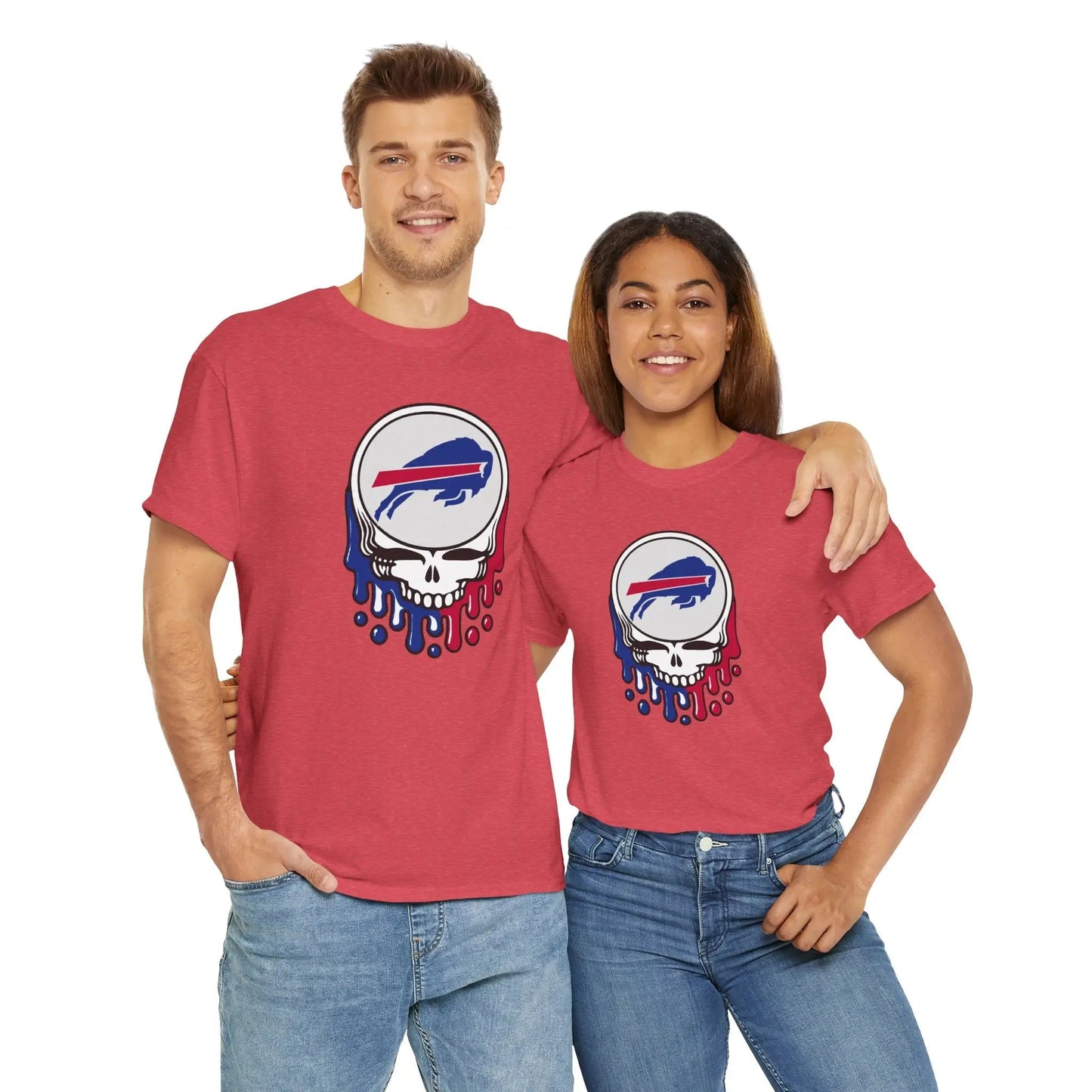 Buffalo Bills Dripping Stealie T-Shirt NFL The Gridiron Collection