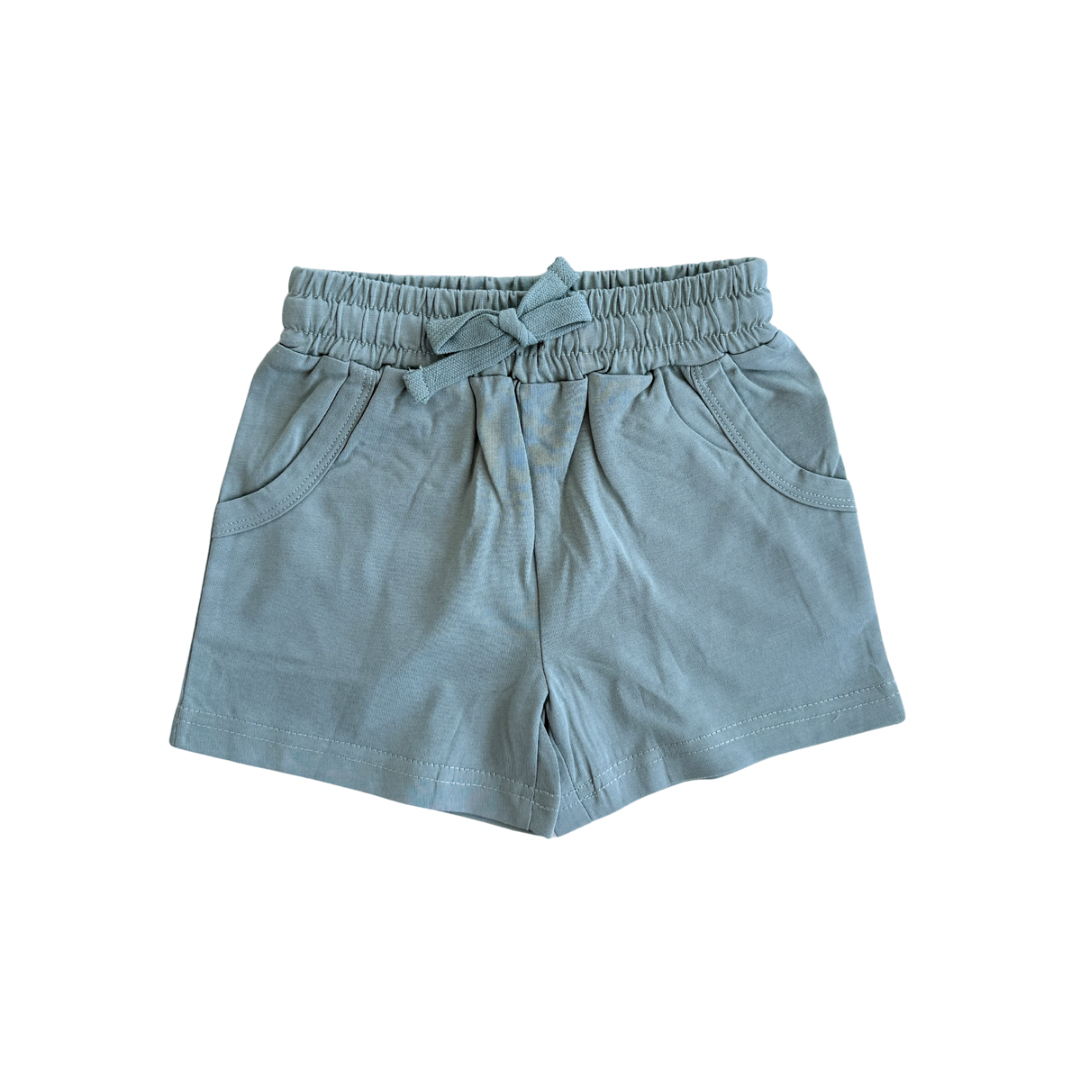 Organic Cotton Shorts - Sage