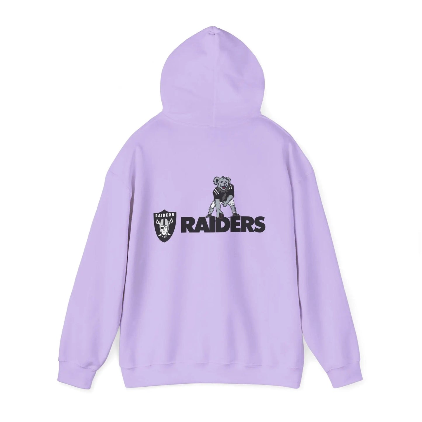 Las Vegas Raiders Dancing Bear Two-Sided Unisex Hoodie The Gridiron Collection