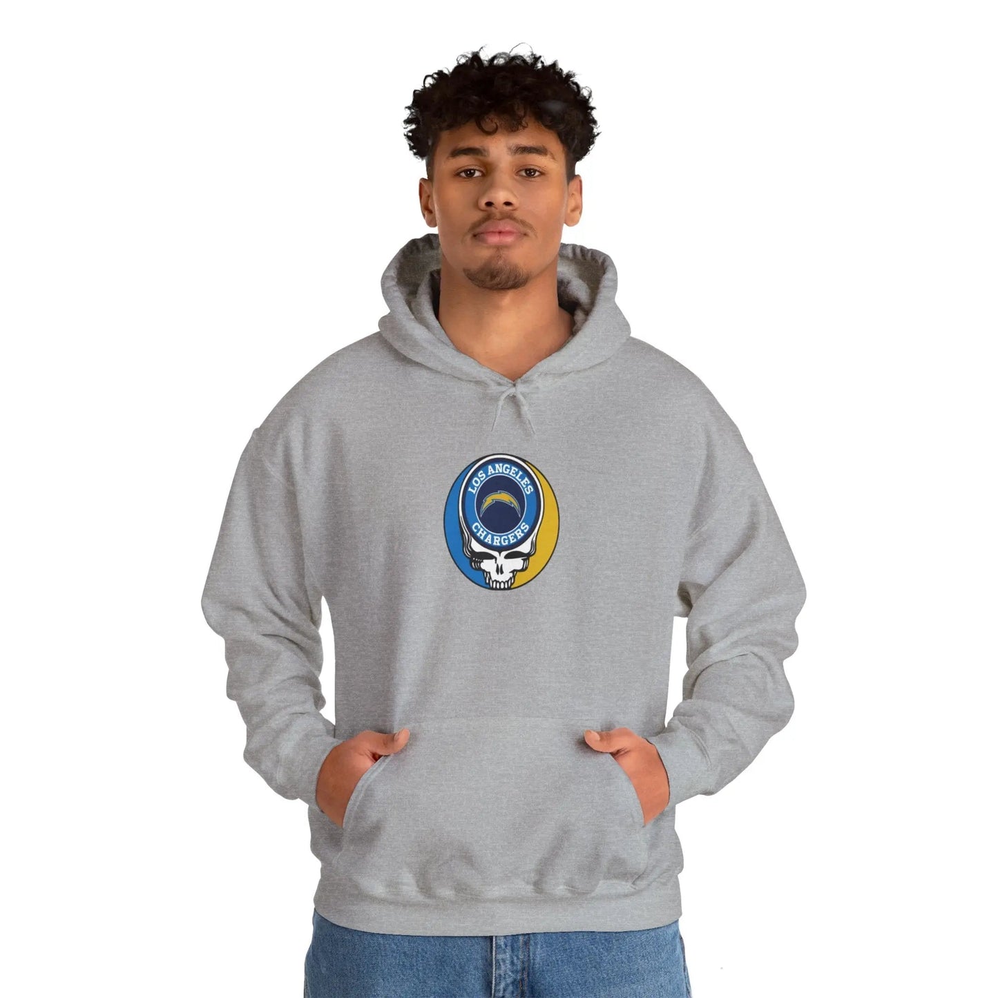 Los Angeles Chargers Grateful Dead Hoodie The Gridiron Collection