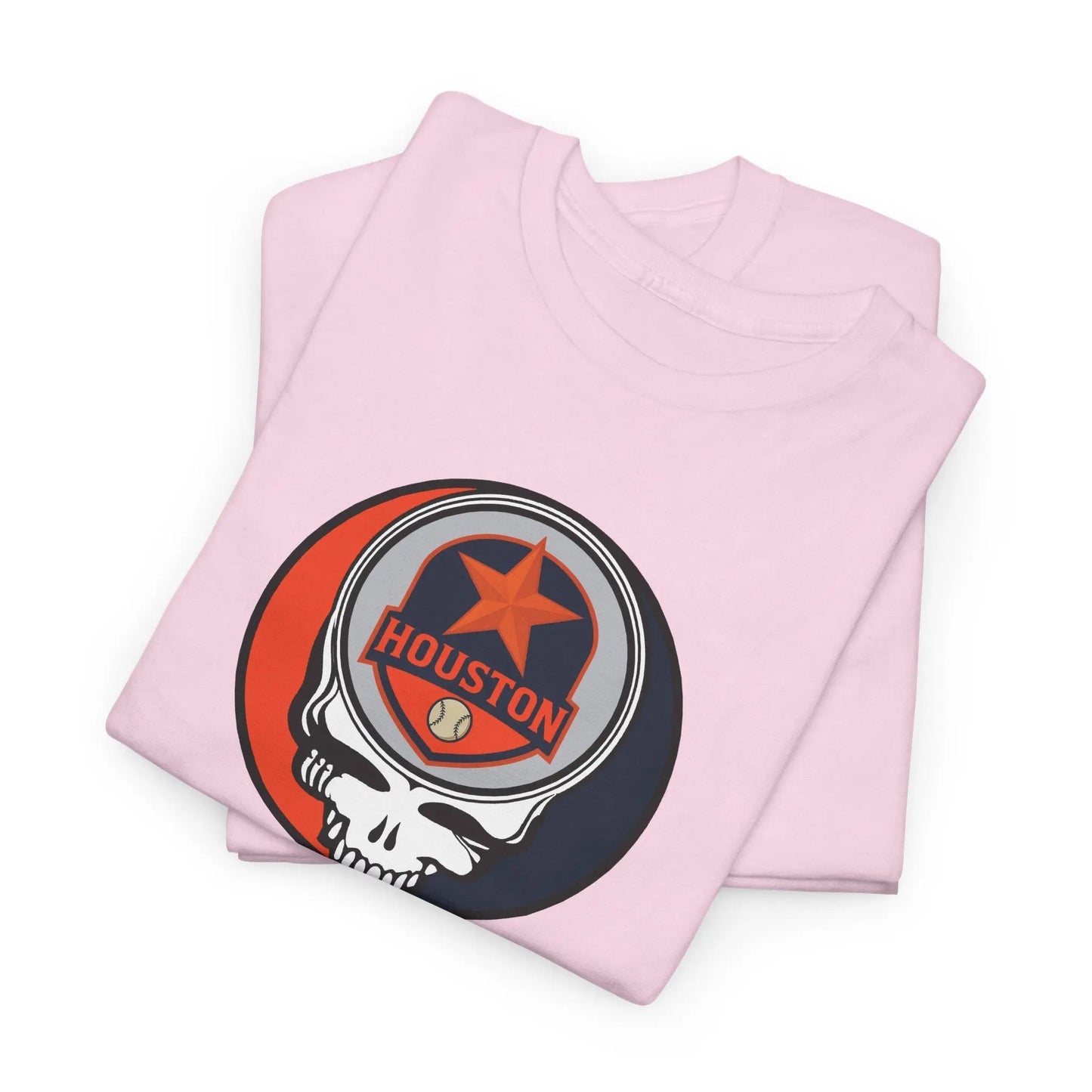 Houston Astros Grateful Dead Steal Your Face Baseball Edition T-Shirt