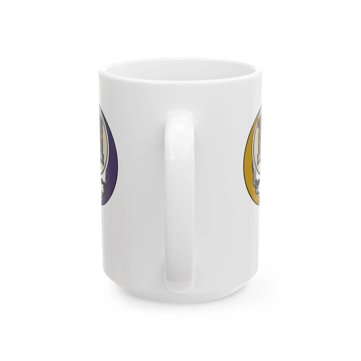 Baltimore Ravens Stealie Ceramic Coffee Mug Durable White Ceramic The Gridiron Collection