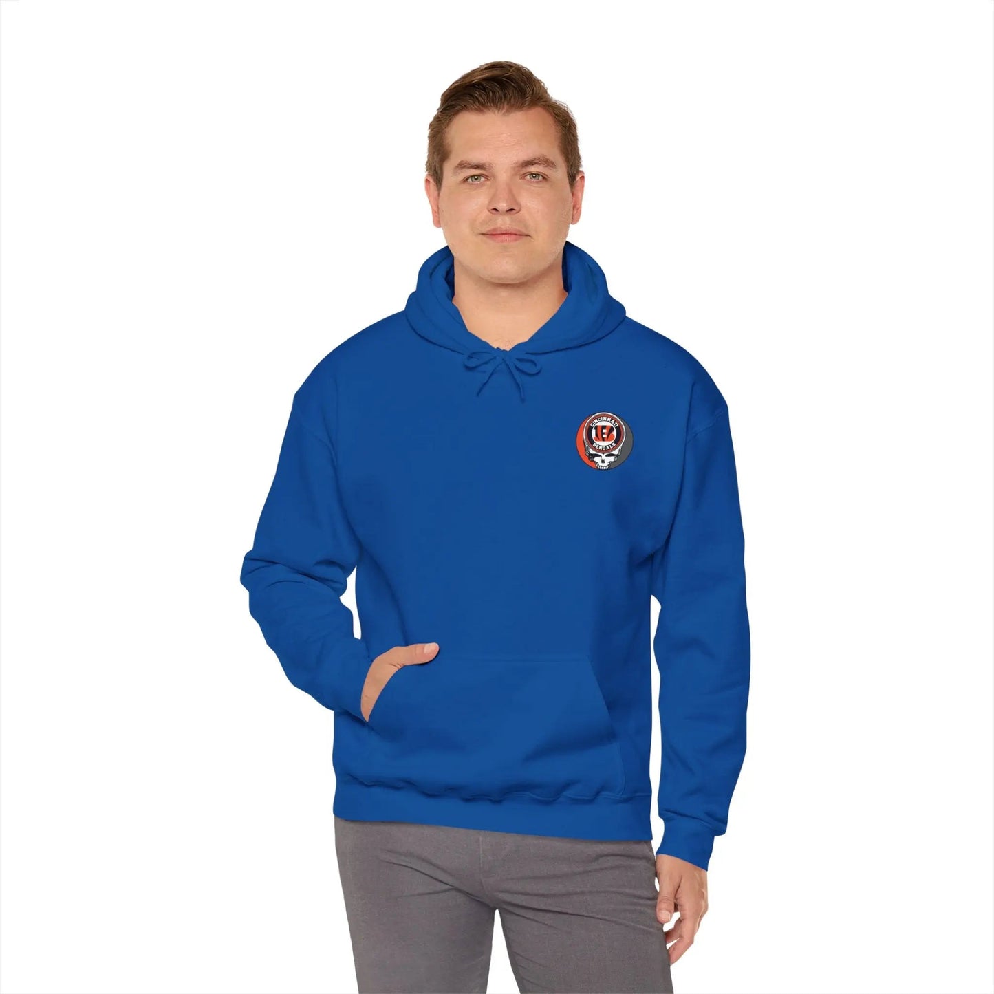 Cincinnati Bengals Dancing Bear Unisex Hoodie Two-Sided The Gridiron Collection