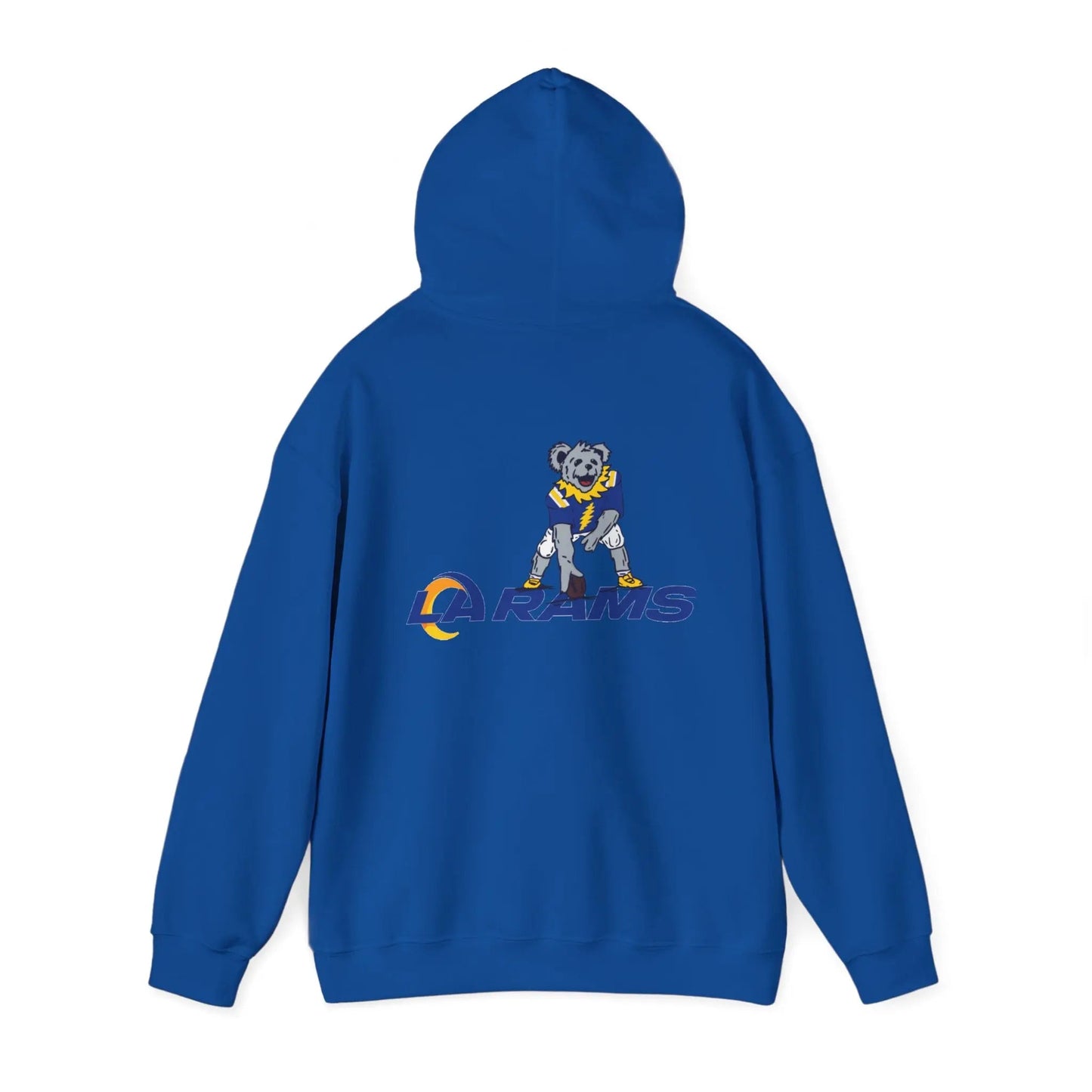 Los Angeles Rams Dancing Bear Unisex Hoodie Two-Sided The Gridiron Collection