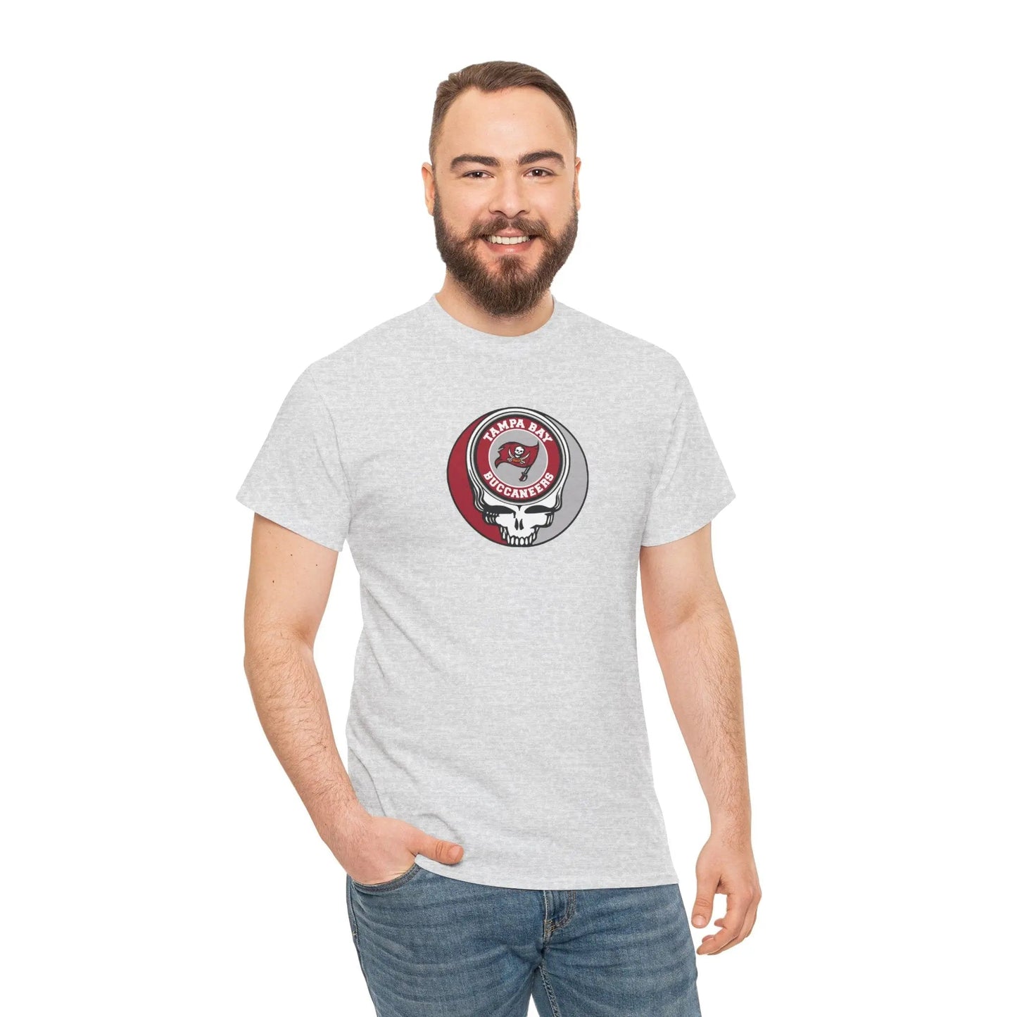 Tampa Bay Bucaneers Steal Your Face T-Shirt Grateful Dead The Gridiron Collection