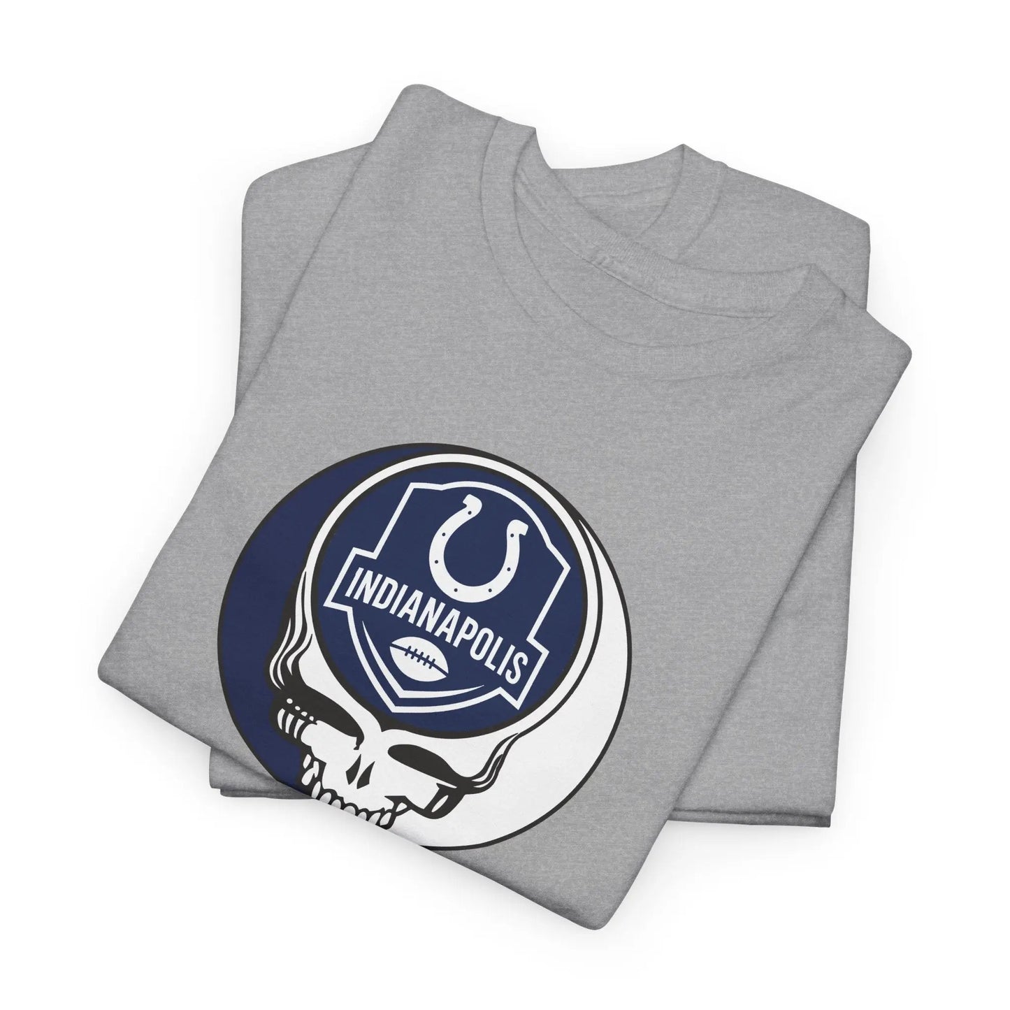 Indianapolis Colts Horseshoe Grateful Dead Steal Your Face T-Shirt NFL