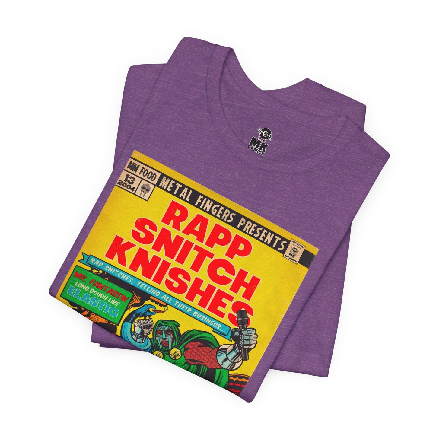 Rapp Snitch Knishes Comic Book Art - Unisex Jersey Short Sleeve Tee