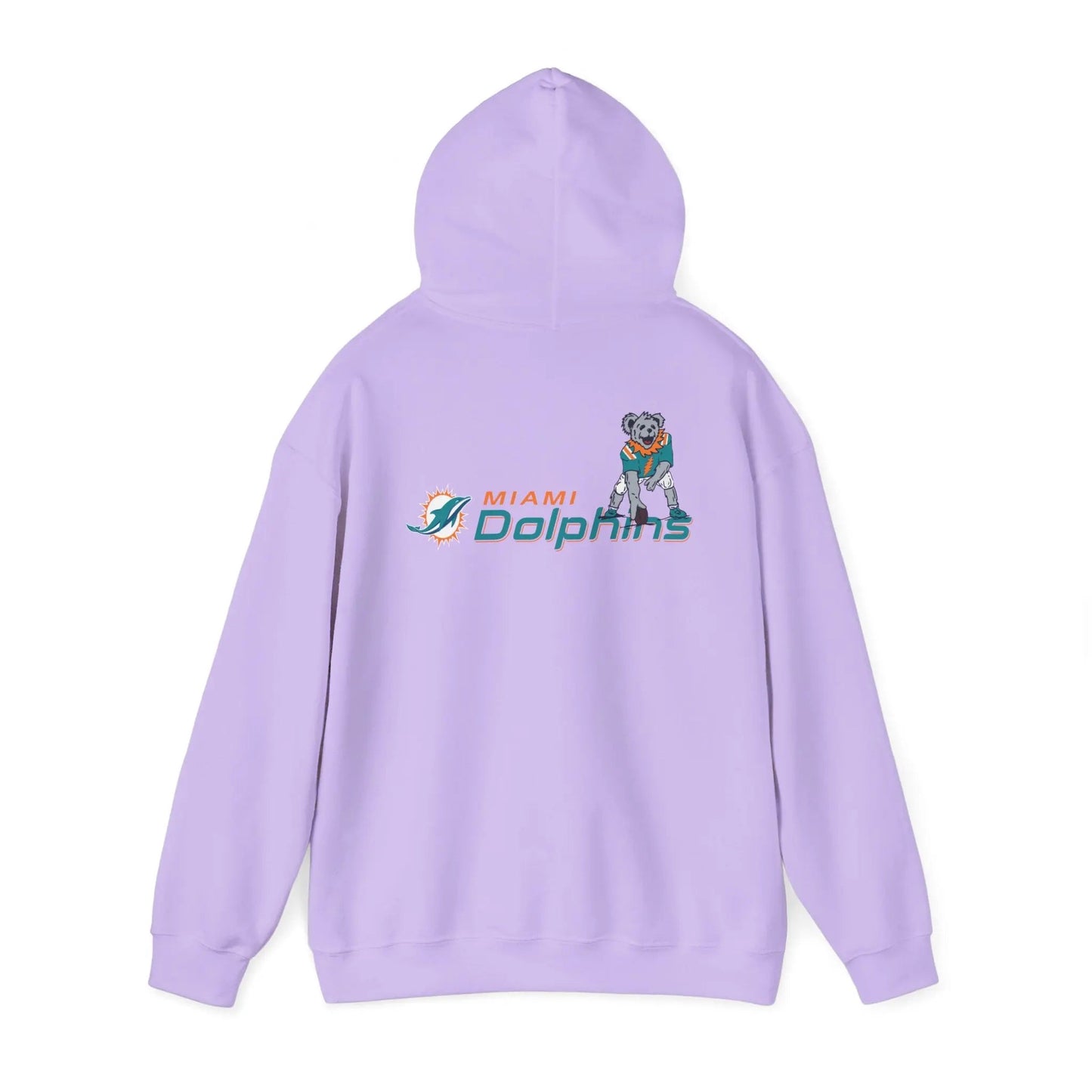 Miami Dolphins Dancing Bear Unisex Hoodie Two-Sided The Gridiron Collection