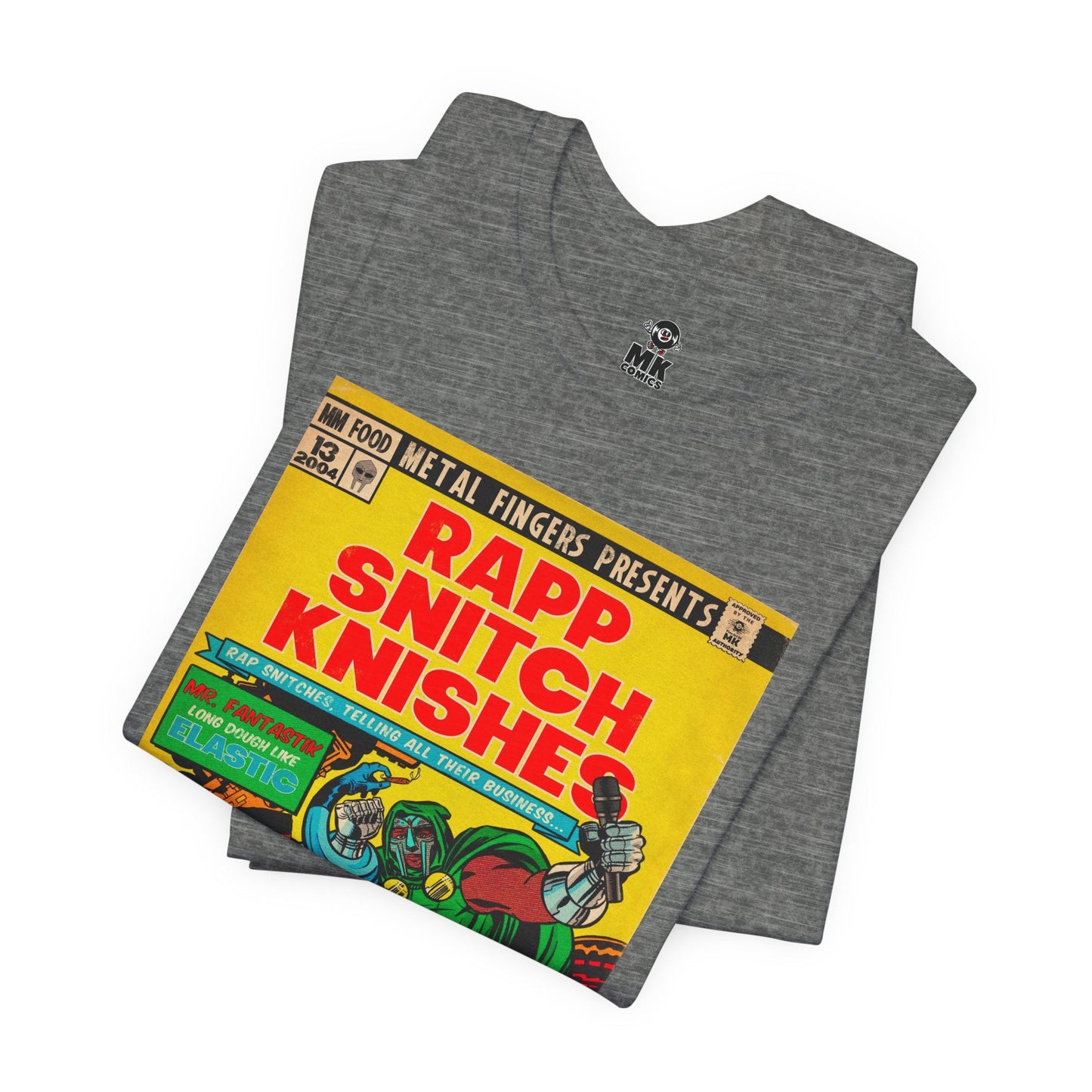 Rapp Snitch Knishes Comic Book Art - Unisex Jersey Short Sleeve Tee