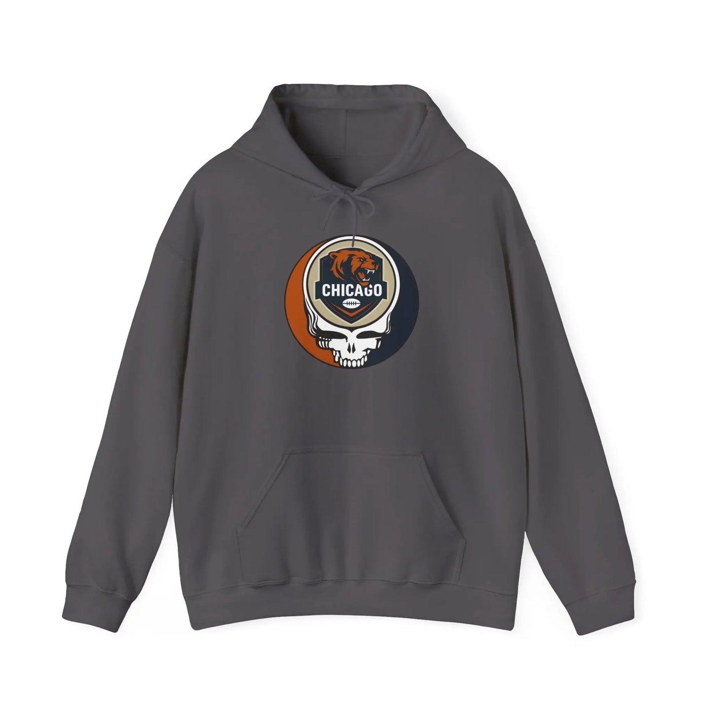 Chicago Bears Stealie Grateful Dead Hooded Sweatshirt NFL The Gridiron Collection