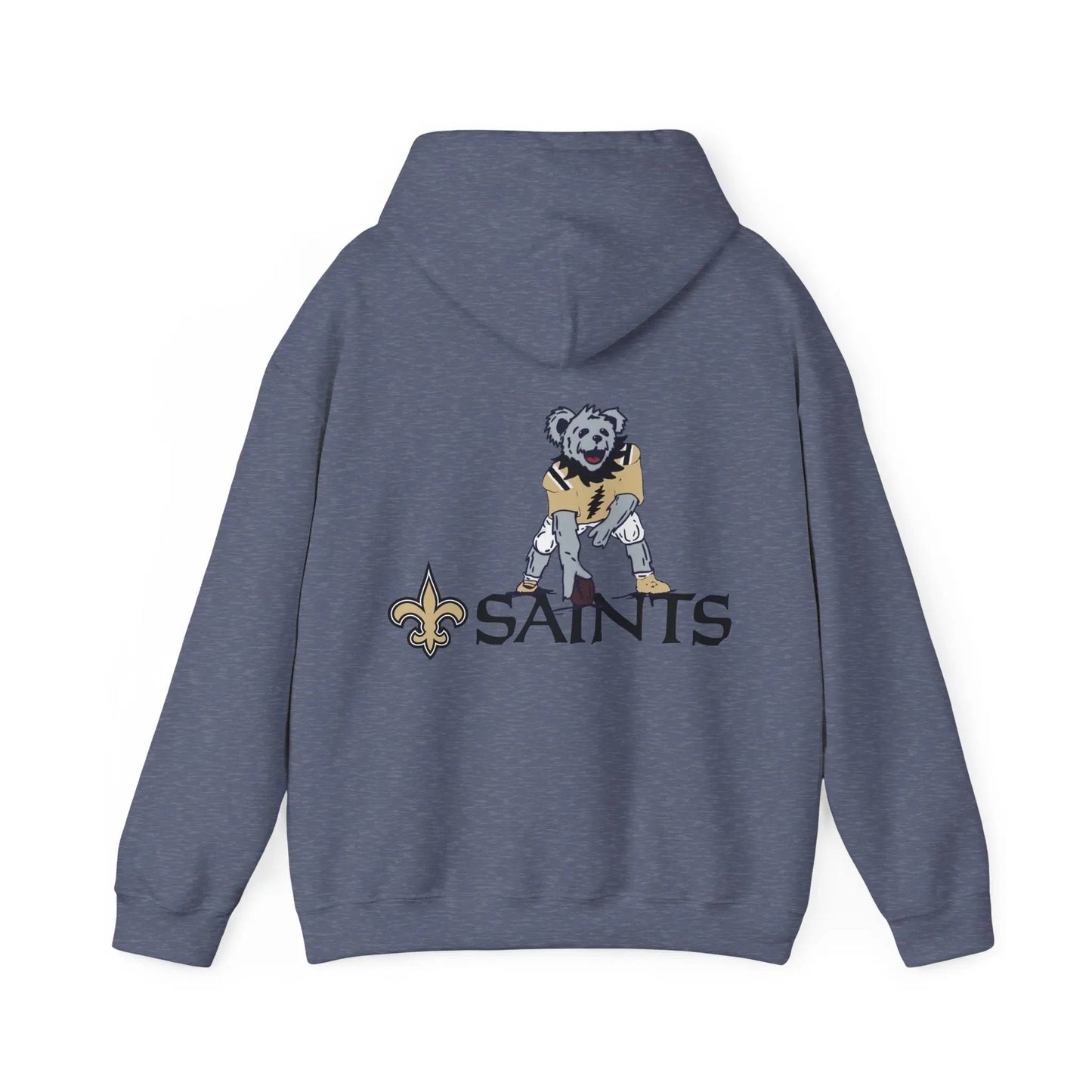 New Orleans Saints Dancing Bear Unisex Hoodie Two-Sided The Gridiron Collection
