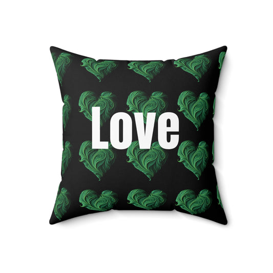 Valentine's day best home decor Spun Polyester Square Pillow