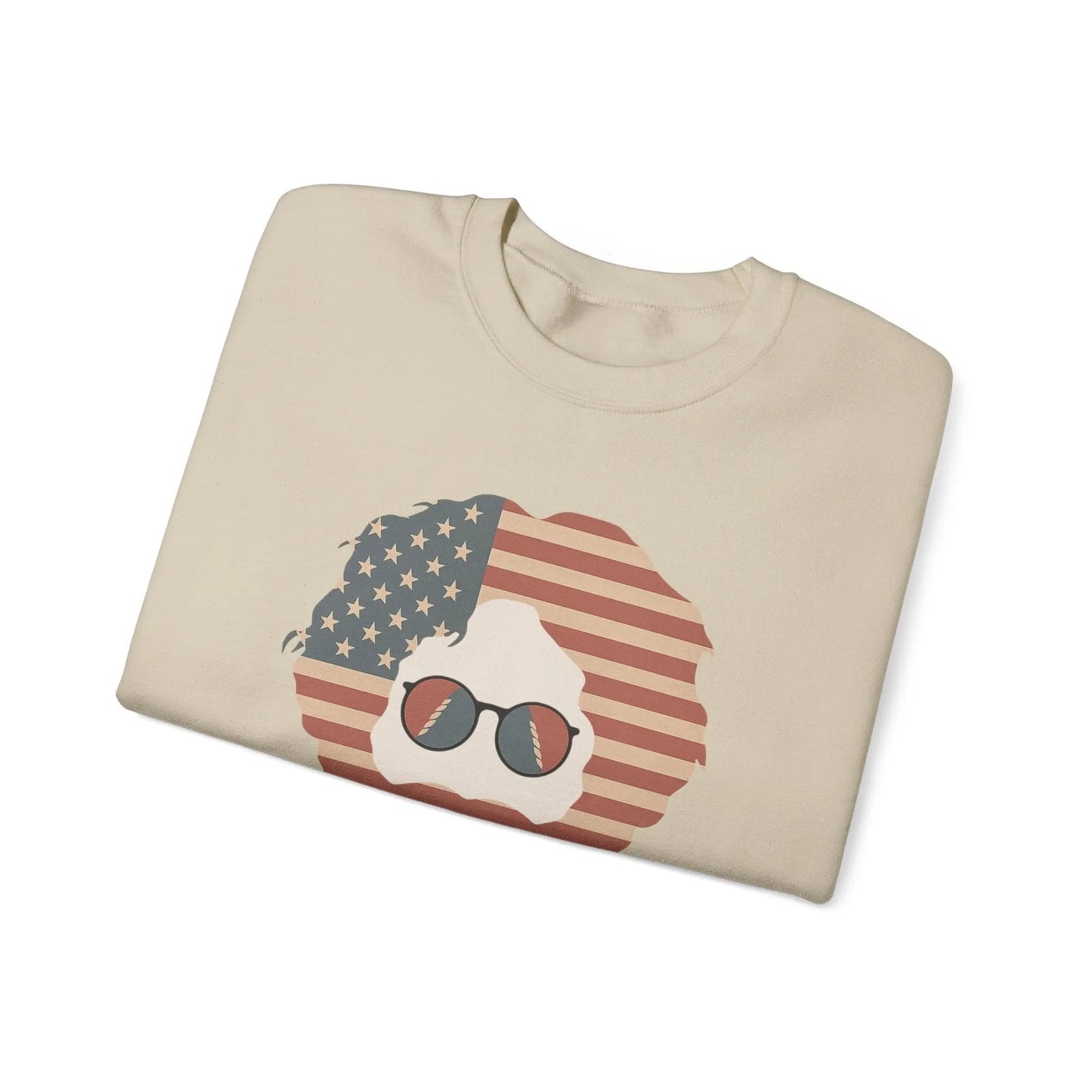 Stars & Stripes Jerry Life is dead Crewneck Sweatshirt