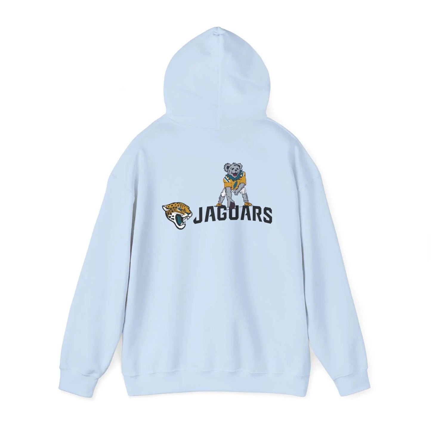 Jacksonville Jaguars Dancing Bear Unisex Hoodie Two-Sided The Gridiron Collection