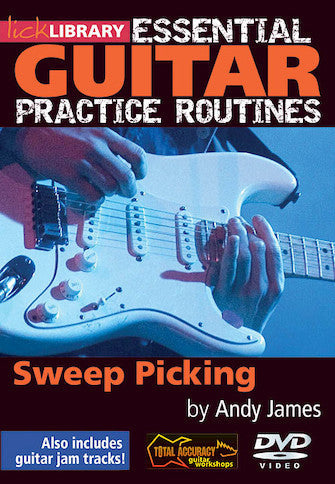 Sweep Picking Essential Guitar Practice Routines DVD Lick Library