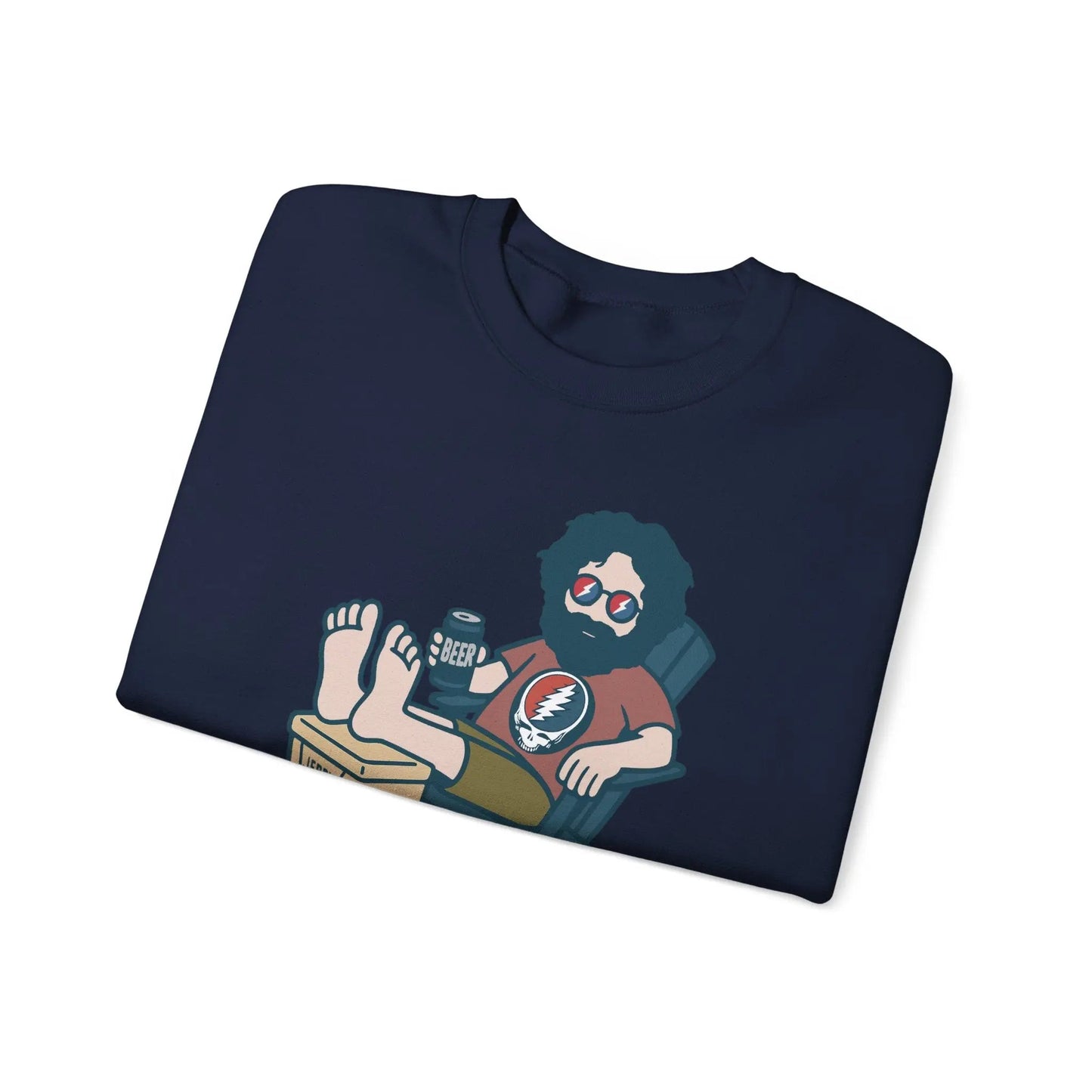 Stay Cool Jerry Life is Dead Crewneck Sweatshirt Unisex