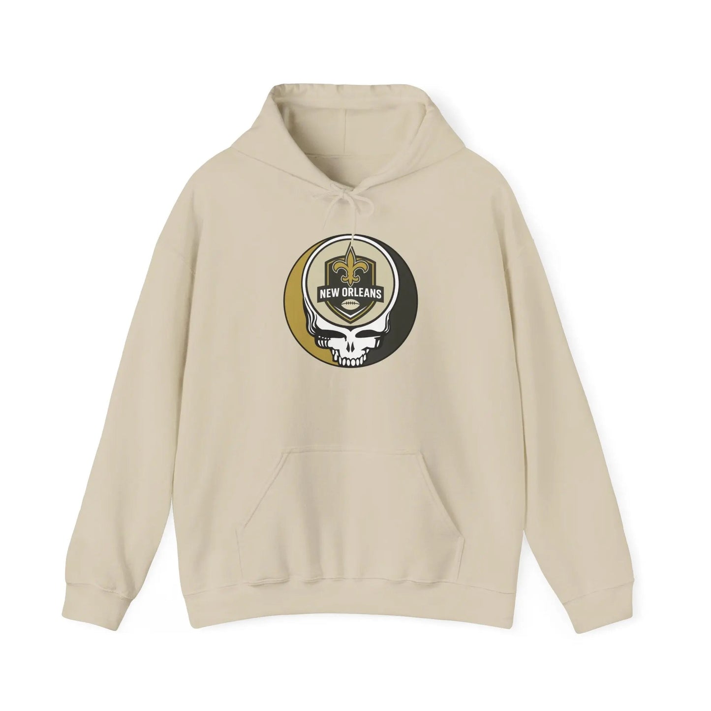New Orleans Saints Stealie Grateful Dead Hooded Sweatshirt NFL The Gridiron Collection