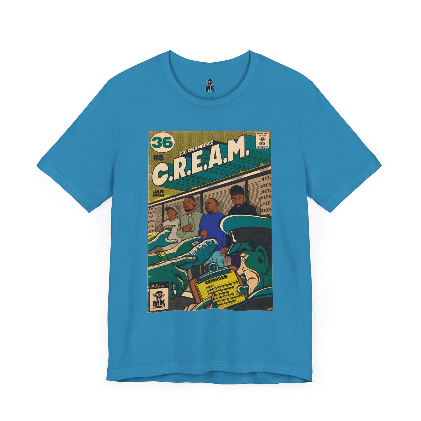 Unisex Jersey Short Sleeve Tee C.R.E.A.M
