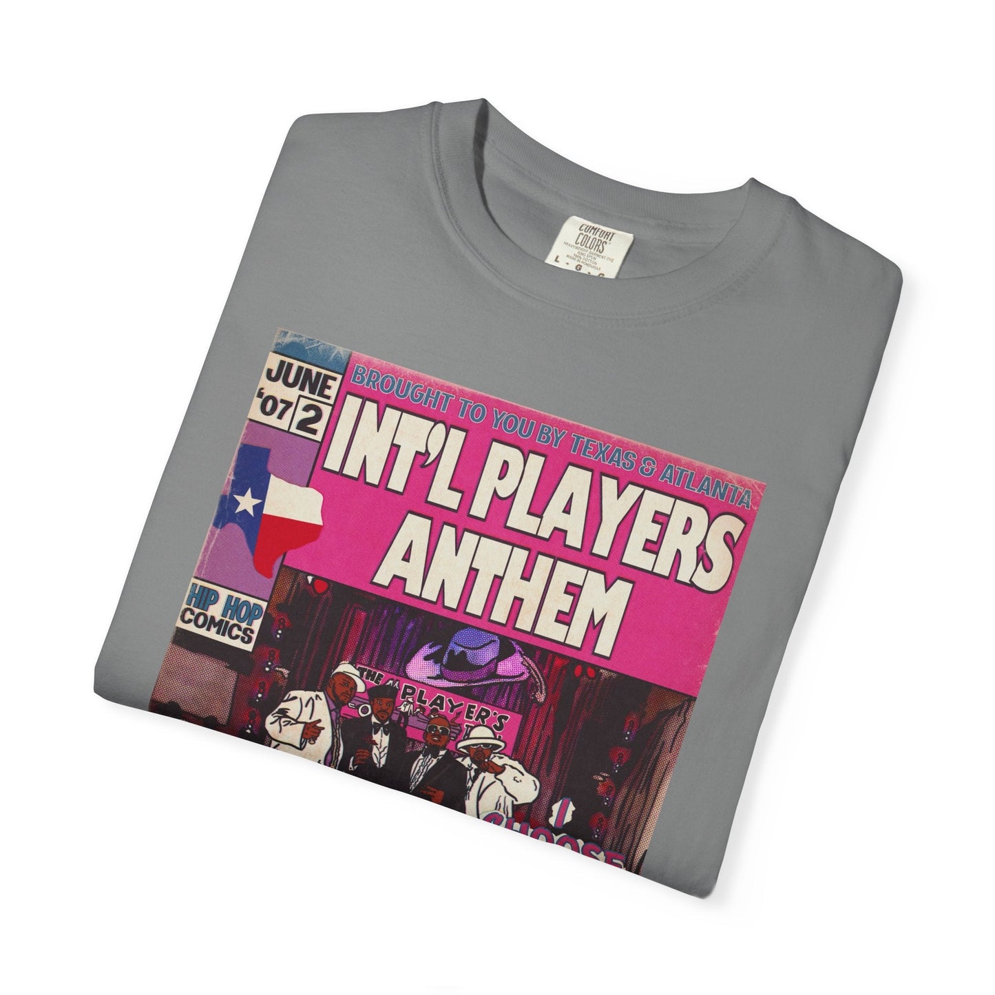 Int’l Players Anthem Unisex Comfort Colors T-shirt