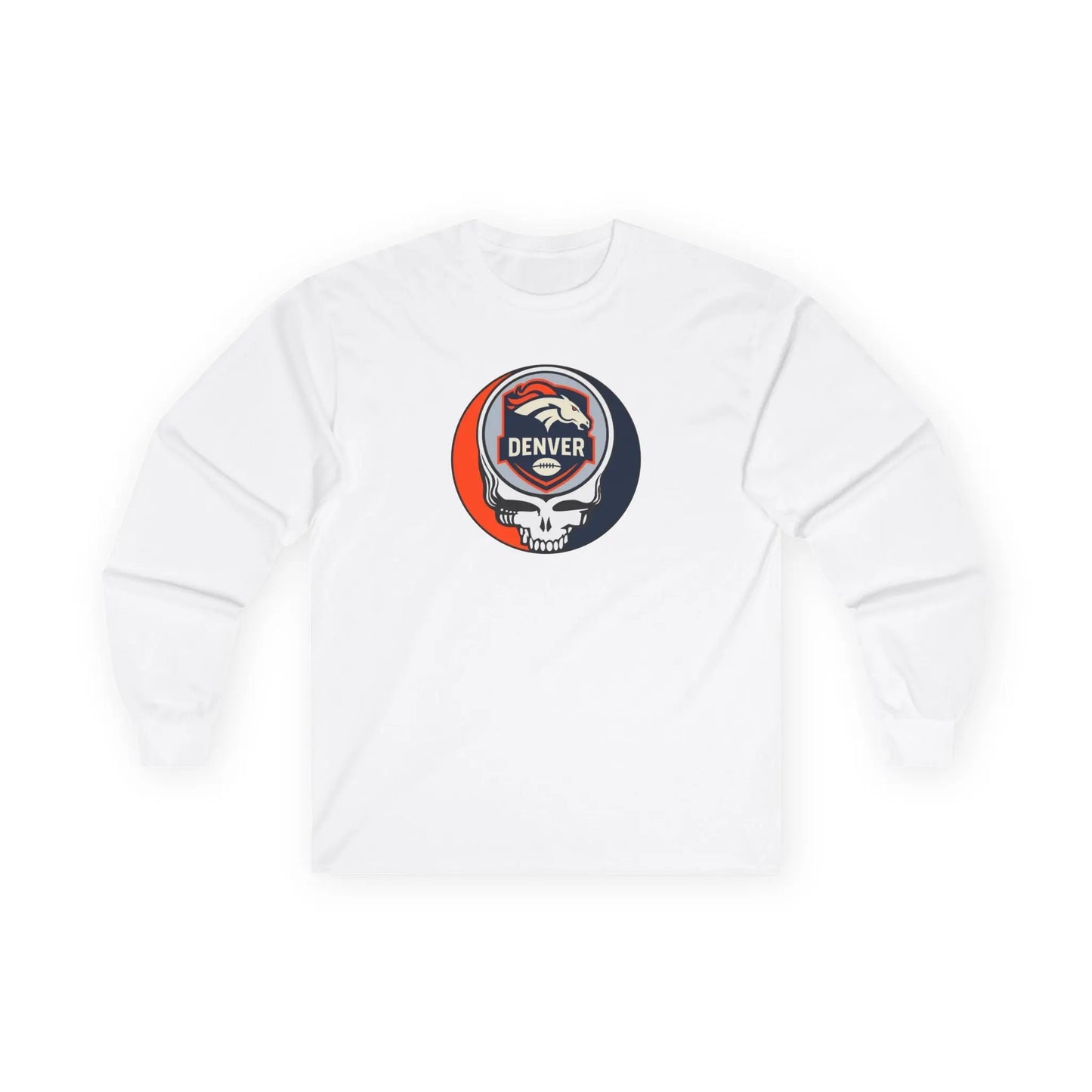 Grateful Dead Eco-Friendly Ultra-Cotton Long Sleeve Tee - NFL Denver Edition