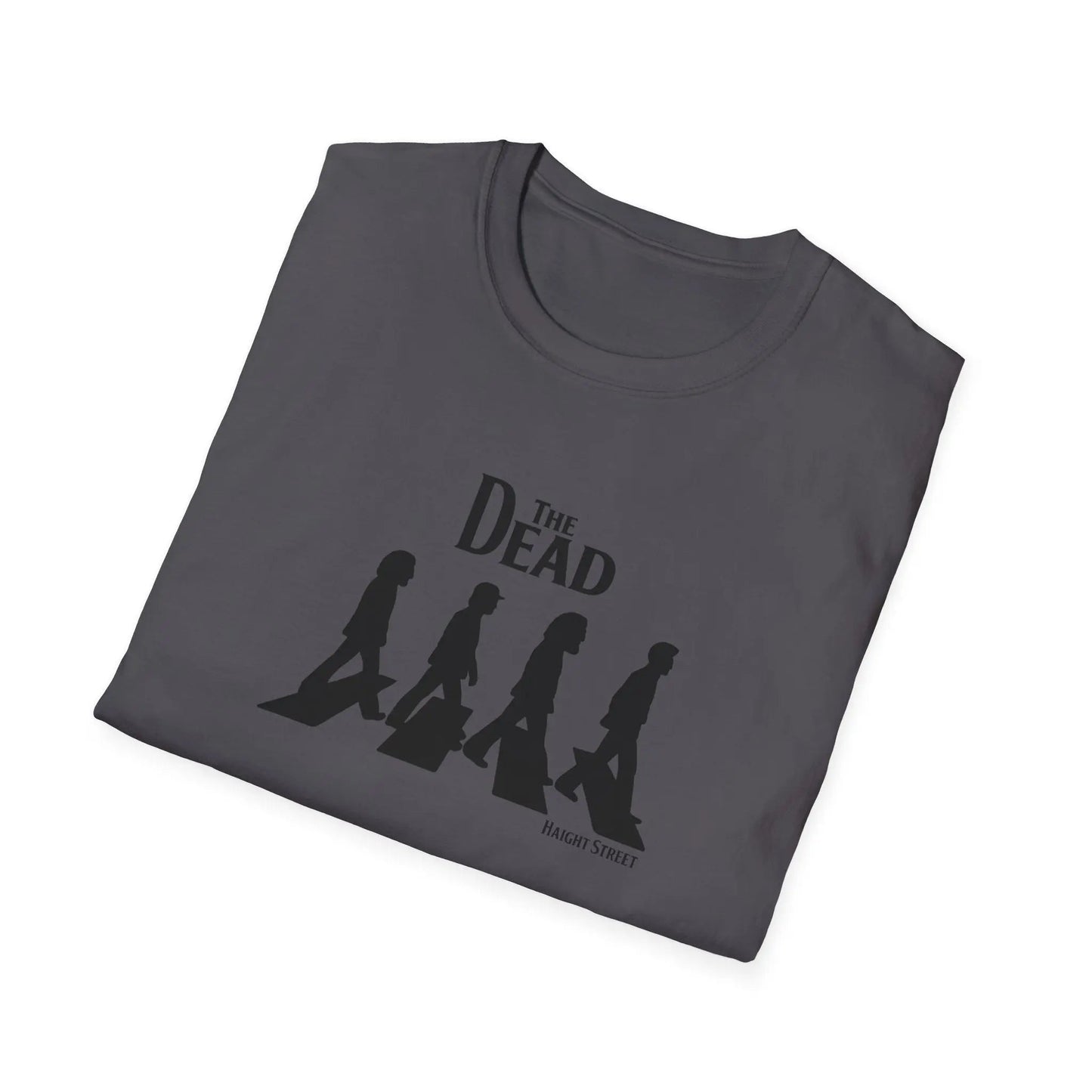 Jerry Road Haight Street Crosswalk Silhouettes T-Shirt