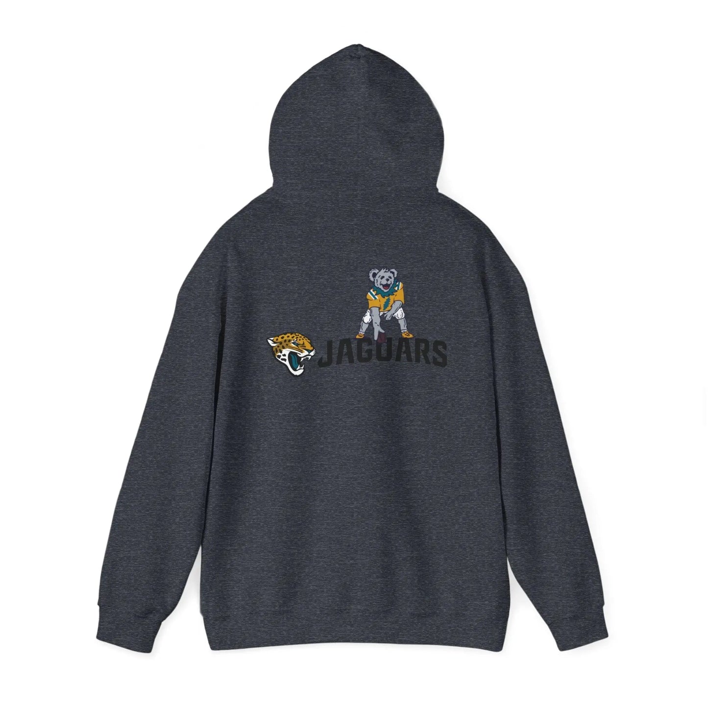 Jacksonville Jaguars Dancing Bear Unisex Hoodie Two-Sided The Gridiron Collection