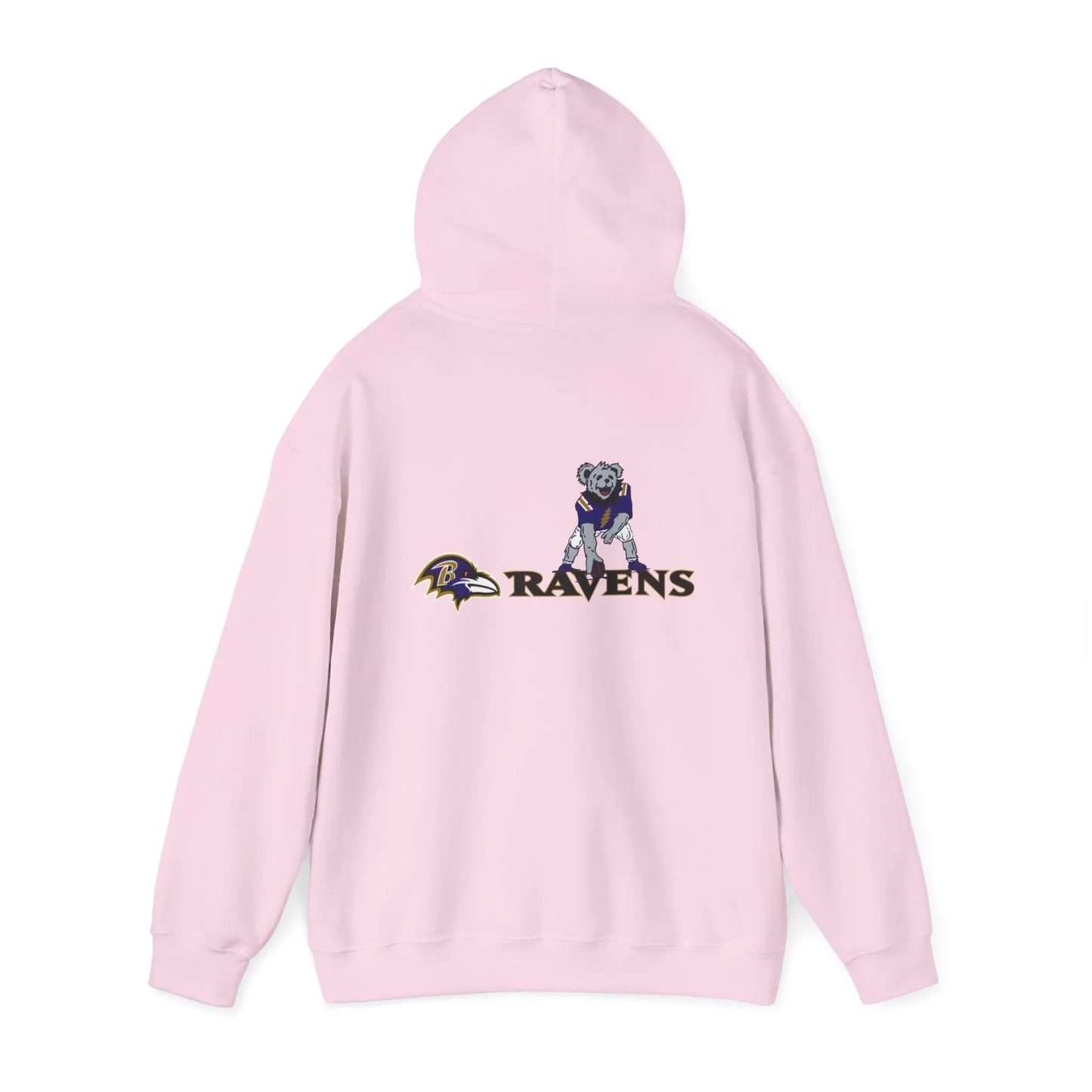 Baltimore Ravens Dancing Bear Unisex Hoodie Two-Sided The Gridiron Collection