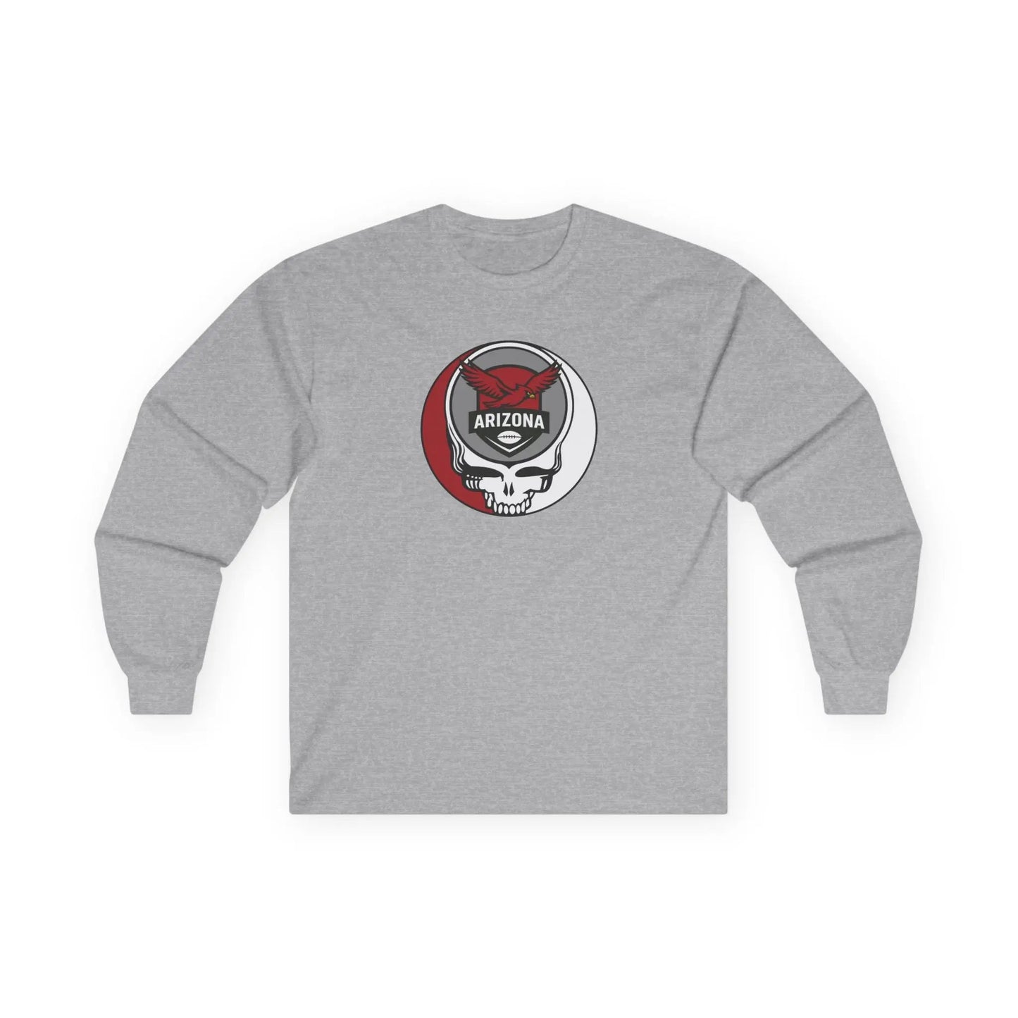 Arizona Cardinals Stealie Ultra Cotton Long Sleeve Tee The Gridiron Collection
