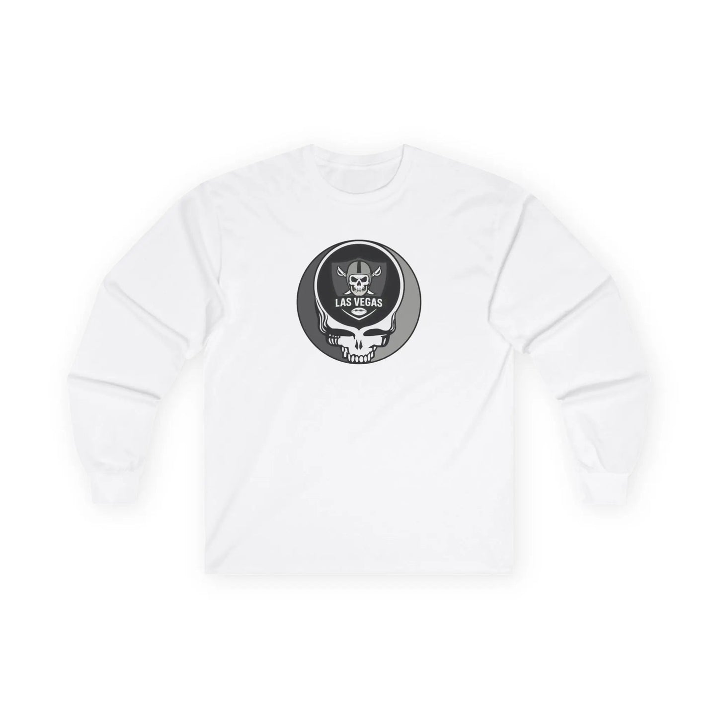 Grateful Dead Ultra-Cotton Long Sleeve Tee Las Vegas Edition The Gridiron Collection