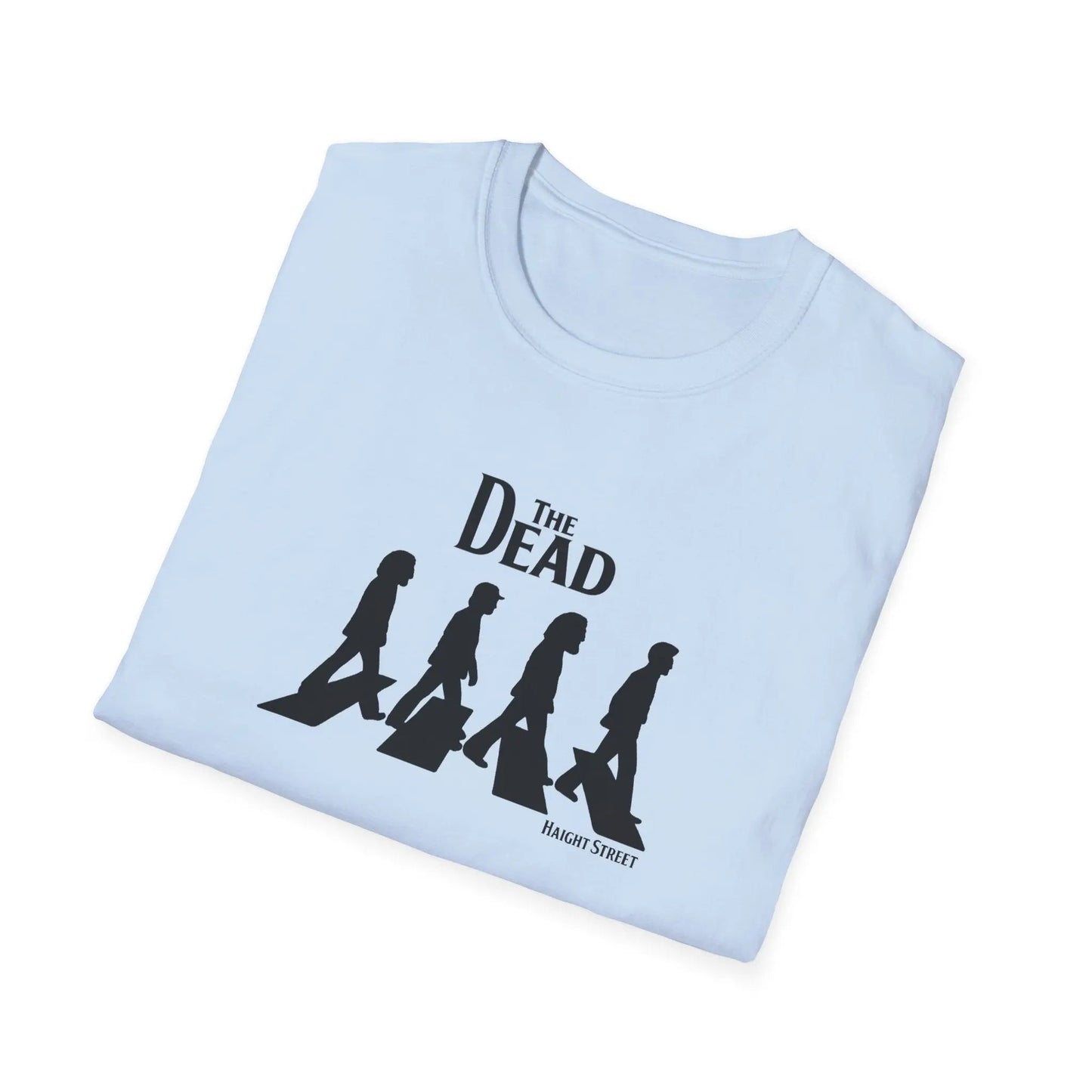 Jerry Road Haight Street Crosswalk Silhouettes T-Shirt