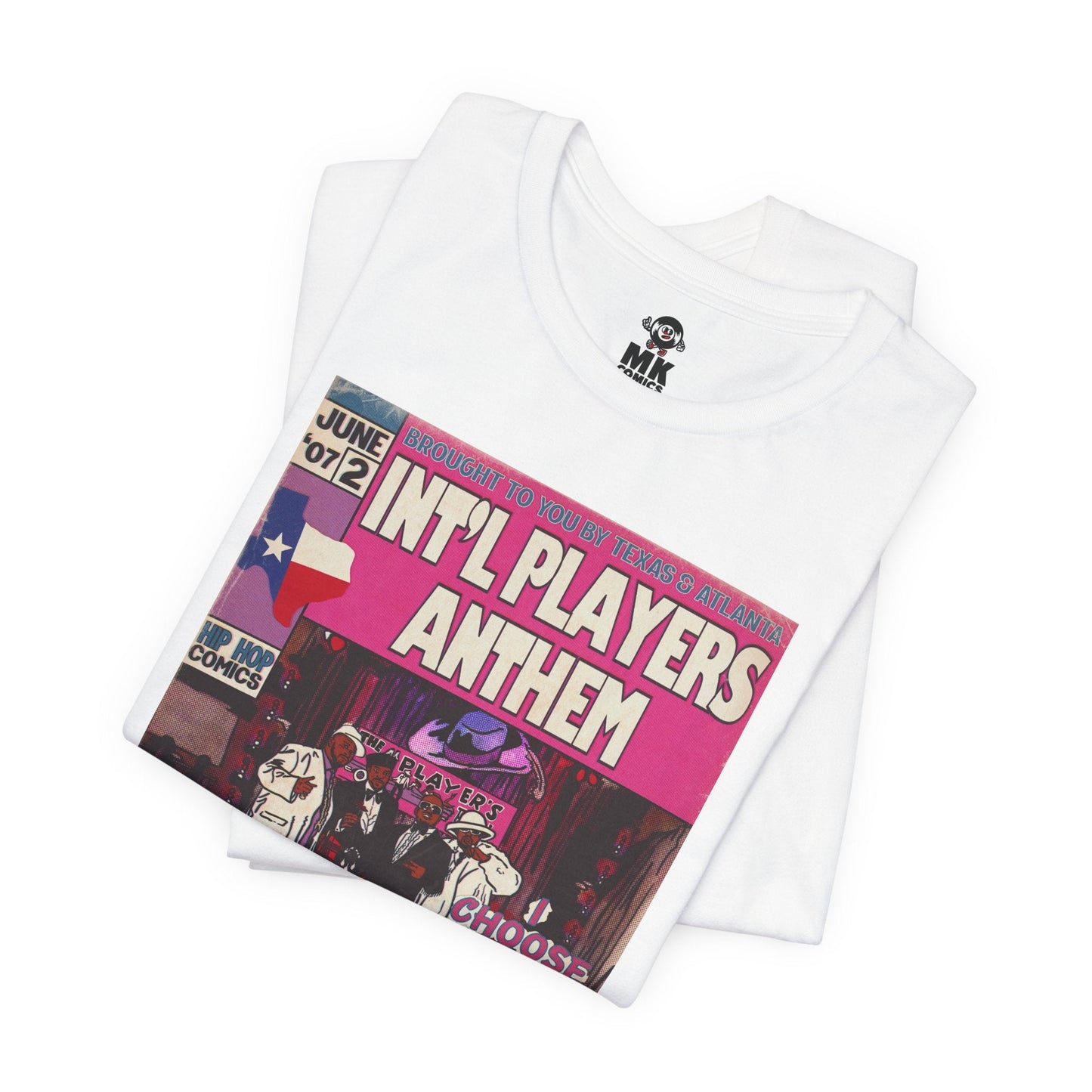 Unisex Jersey Short Sleeve Tee Int’l Players Anthem Bella+Canvas