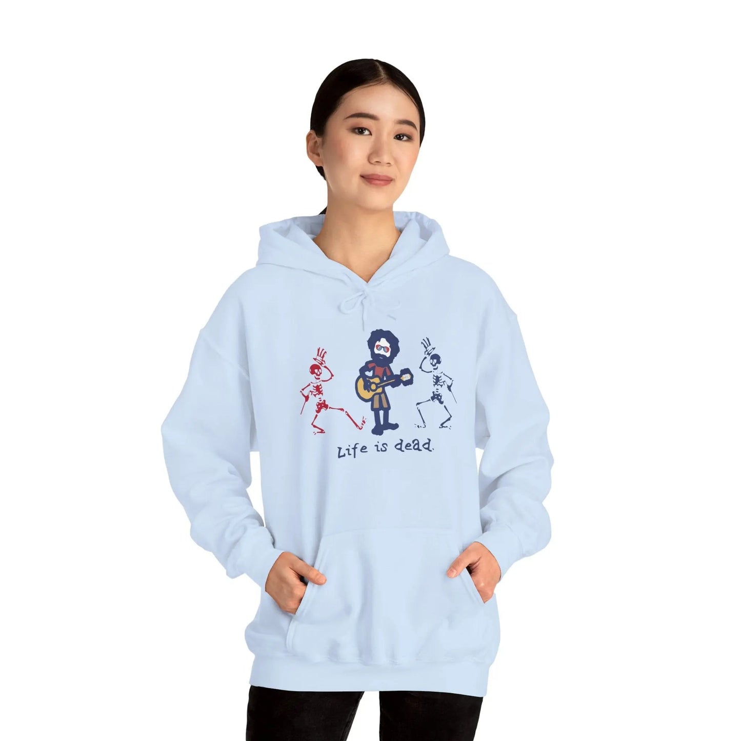 Grateful Dead Unisex Hoodie Life is dead Jerry and His Friends