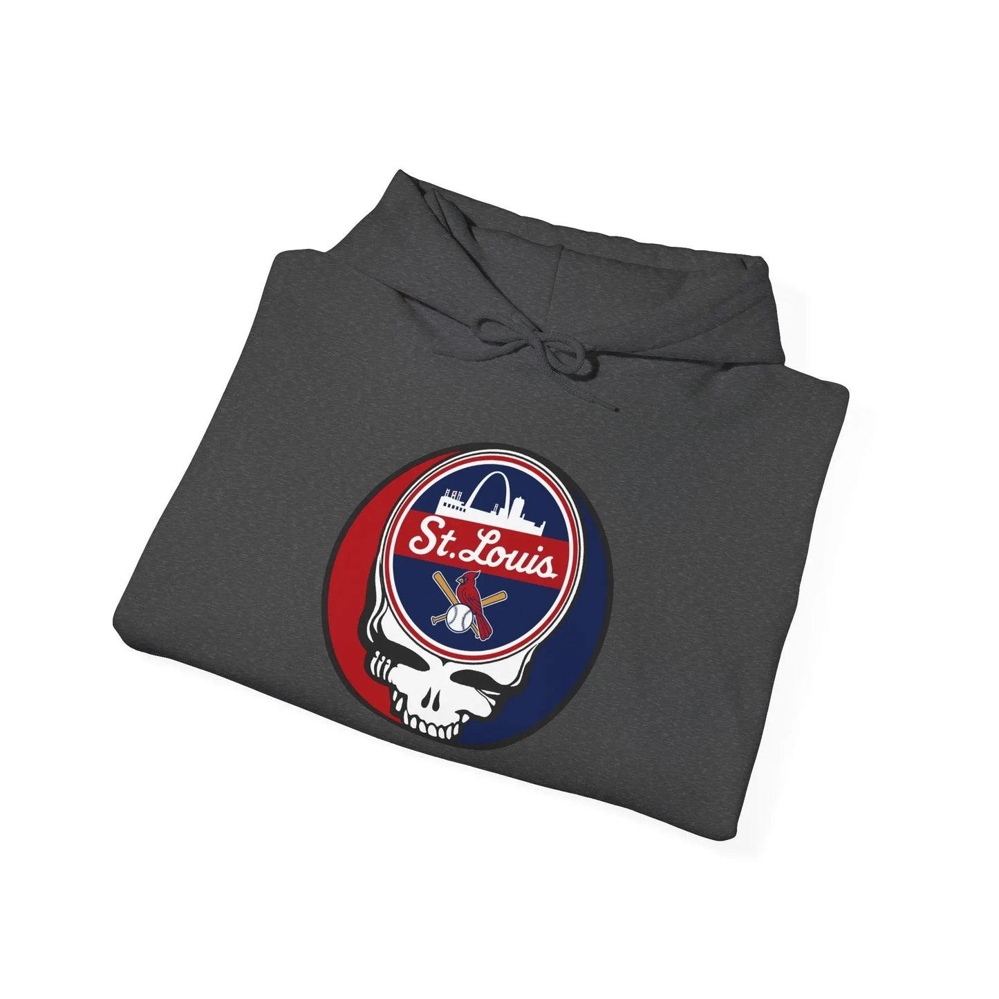 St. Louis Baseball Edition Grateful Dead Unisex Heavy Blend Hoodie MLB