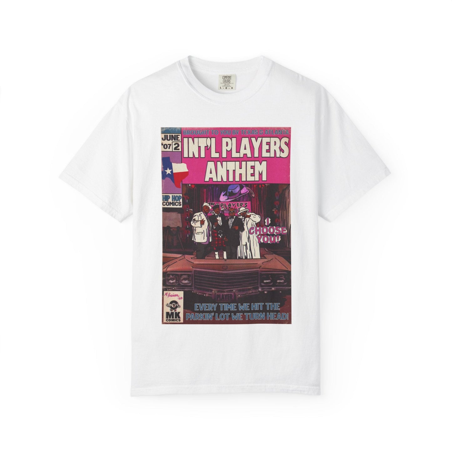 Int’l Players Anthem Unisex Comfort Colors T-shirt