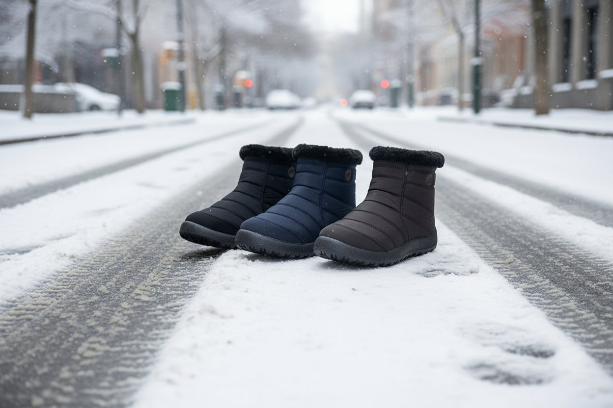 Women’s Thickened Cotton Waterproof Warm Snow Boots