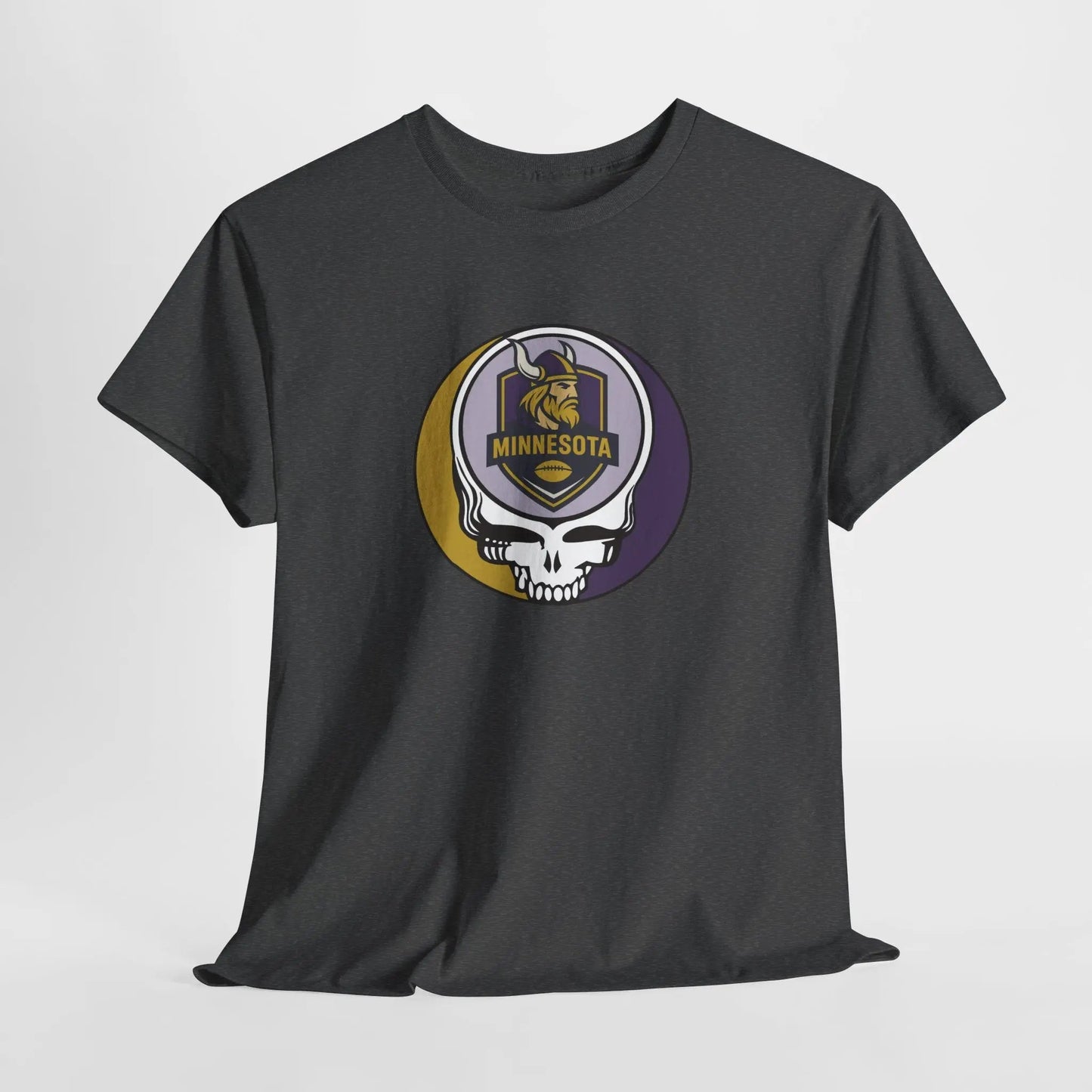 Minnesota Vikings Stealie Cotton Unisex Grateful Dead Tee The Gridiron Collection