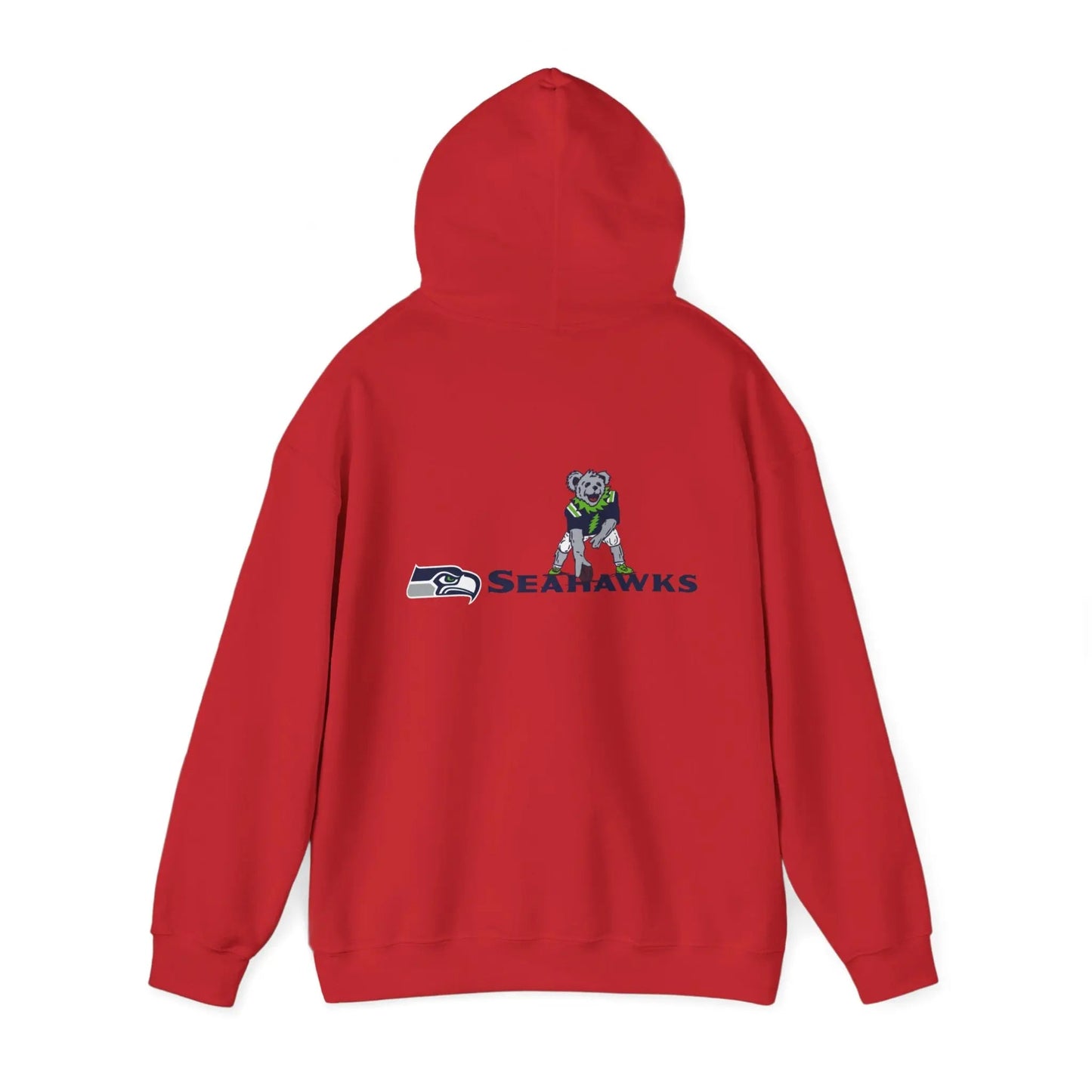 Seattle Seahawks Dancing Bear Unisex Hoodie Two-Sided The Gridiron Collection