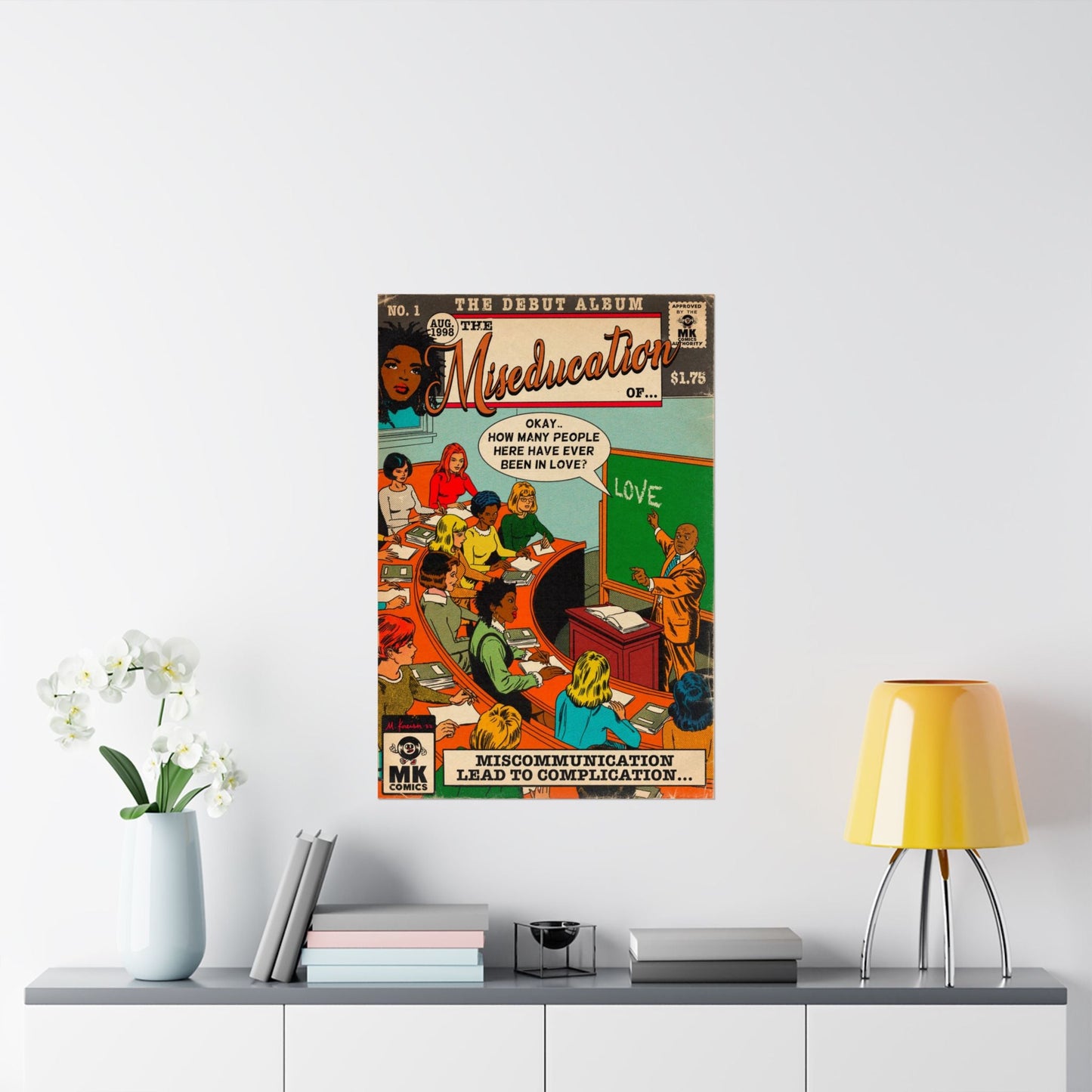 The Miseducation Of.. - Vertical Matte Poster