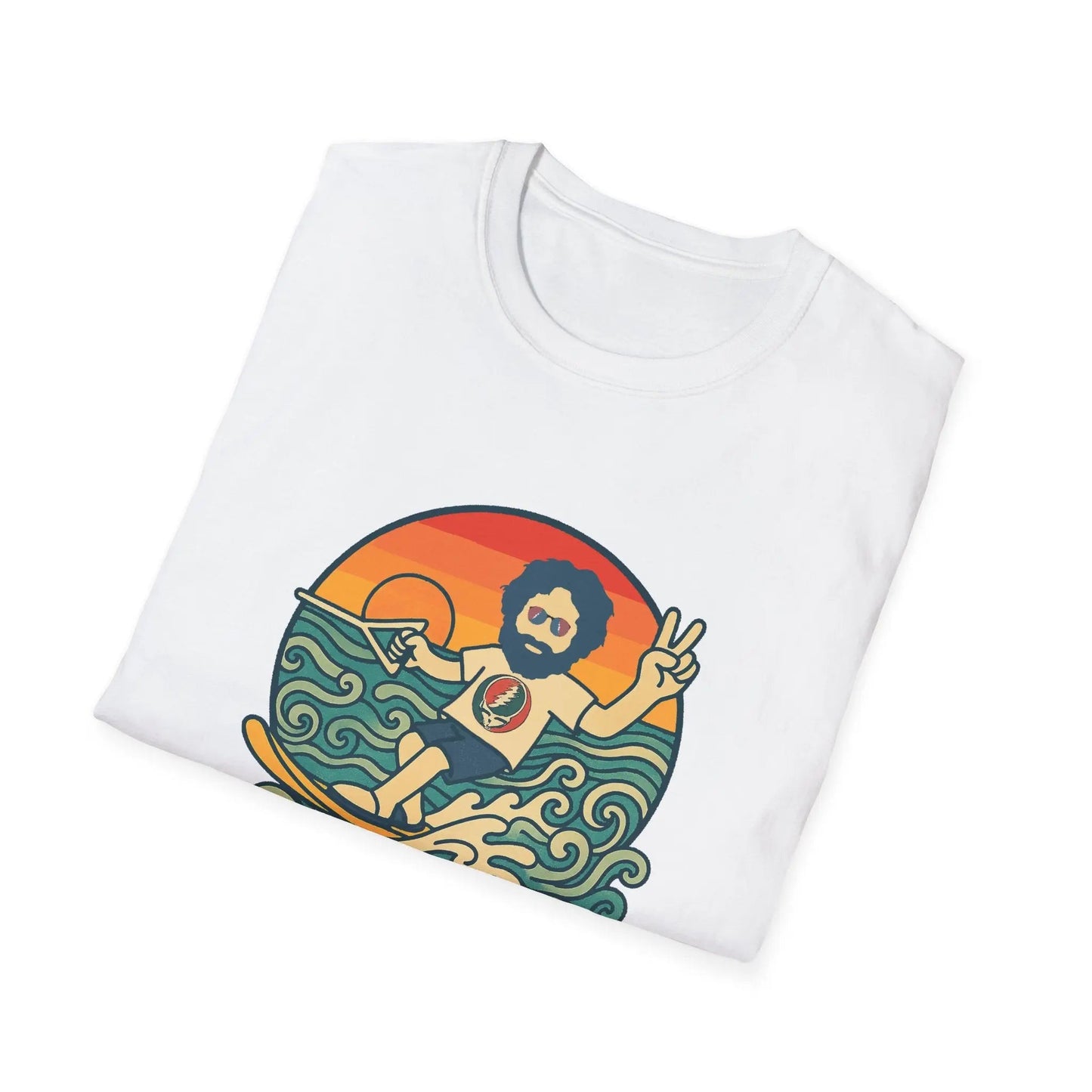 Life is Dead Jerry's Ridin' The Wake T-Shirt Grateful Dead
