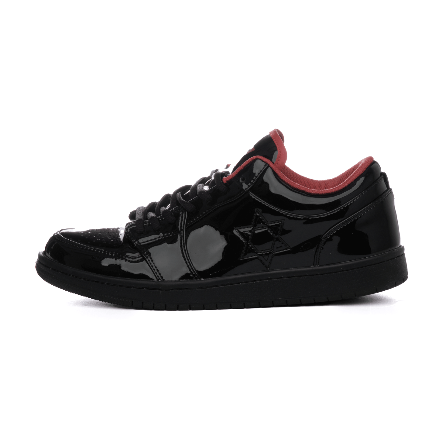 Air Maccabees Black Low Top Shoes