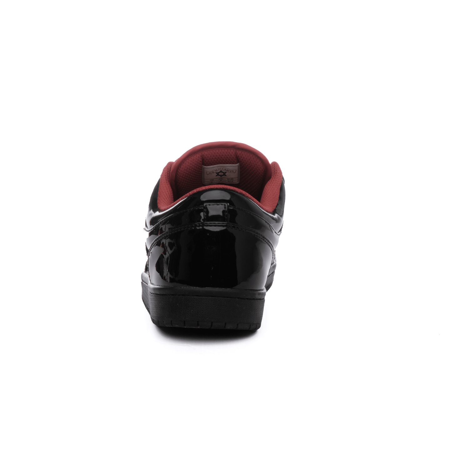 Air Maccabees Black Low Top Shoes