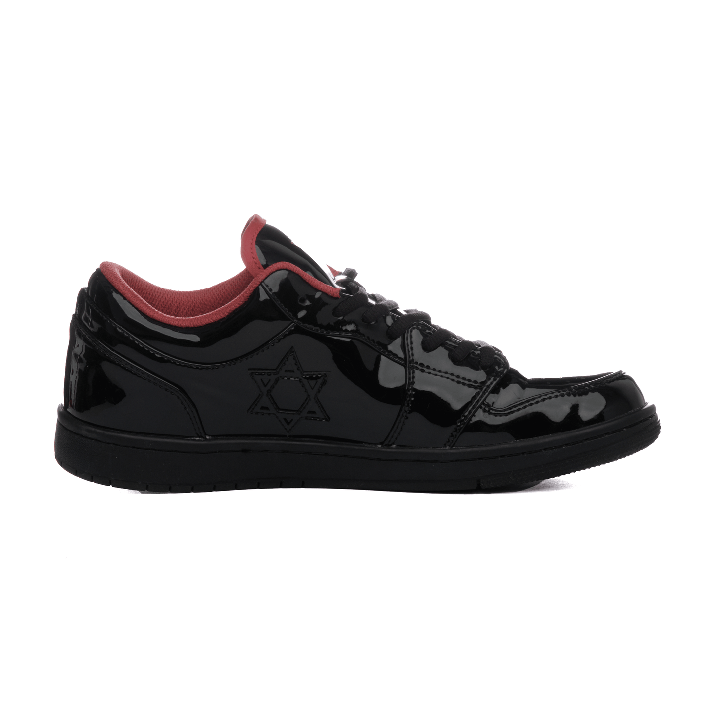 Air Maccabees Black Low Top Shoes