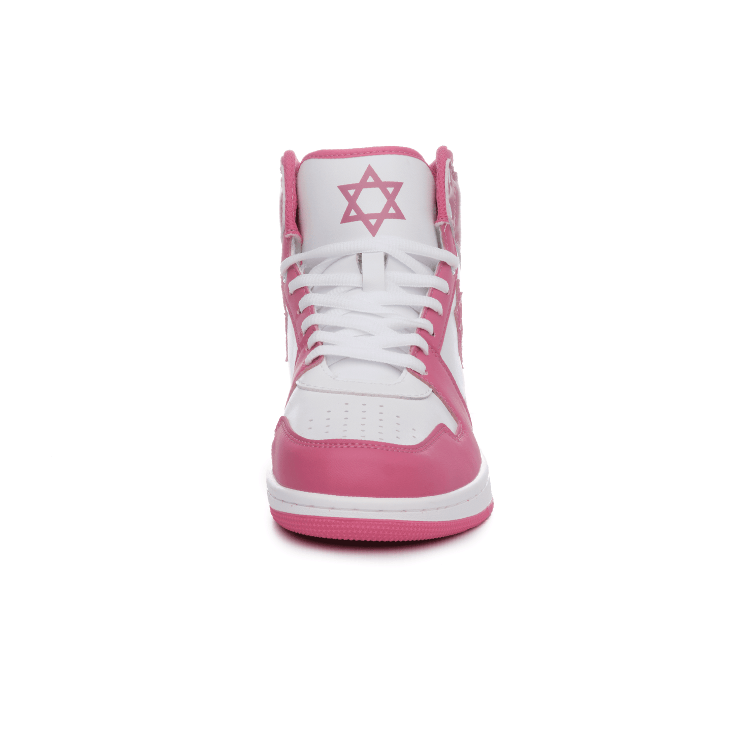 Air Maccabees Pink High Top Shoes